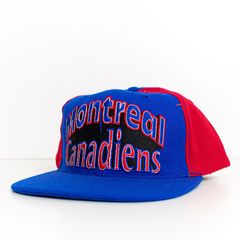New Jersey Devils NHL Vintage Twins Enterprise Vintage 90s Snapback Cap Hat  Red
