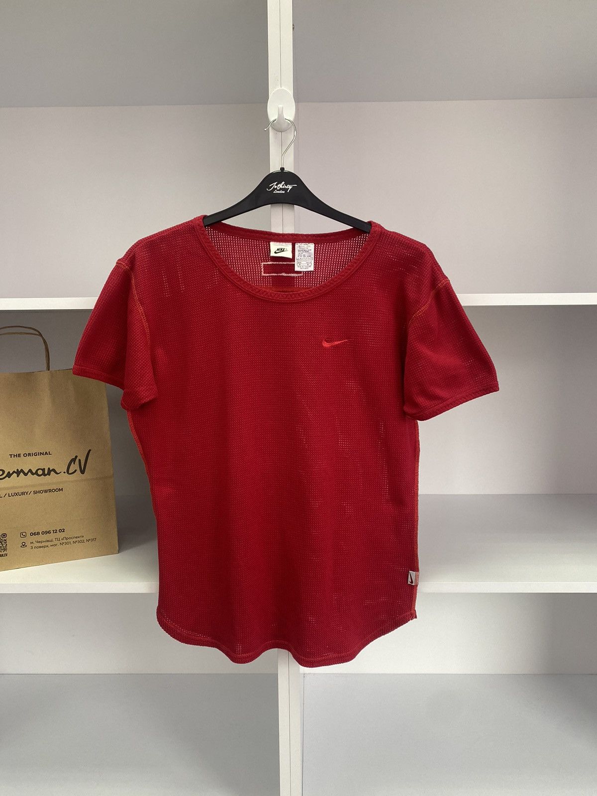 Nike × Vintage Vintage Nike Sport 90s T-Shirt Size US M / EU 48-50 / 2 - 2 Thumbnail