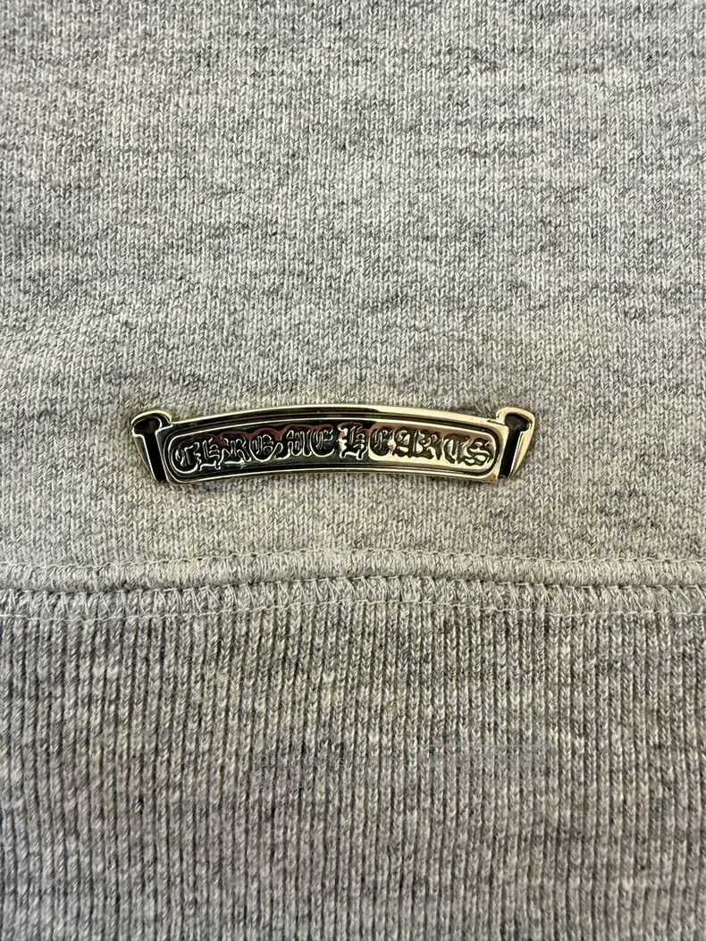 Chrome Hearts Chrome Hearts Size M Three-cross embroidered sweater Size US M / EU 48-50 / 2 - 5 Thumbnail