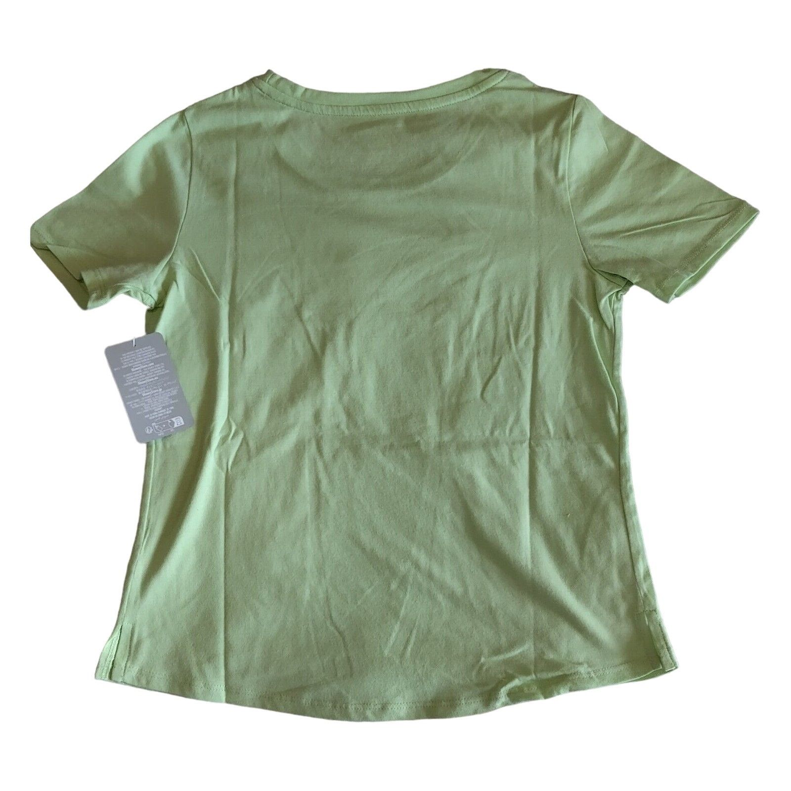 Disney Walt Disney's Tinkerbell On A Light Green T-Shirt Women’s XS Size XS / US 0-2 / IT 36-38 - 4 Thumbnail