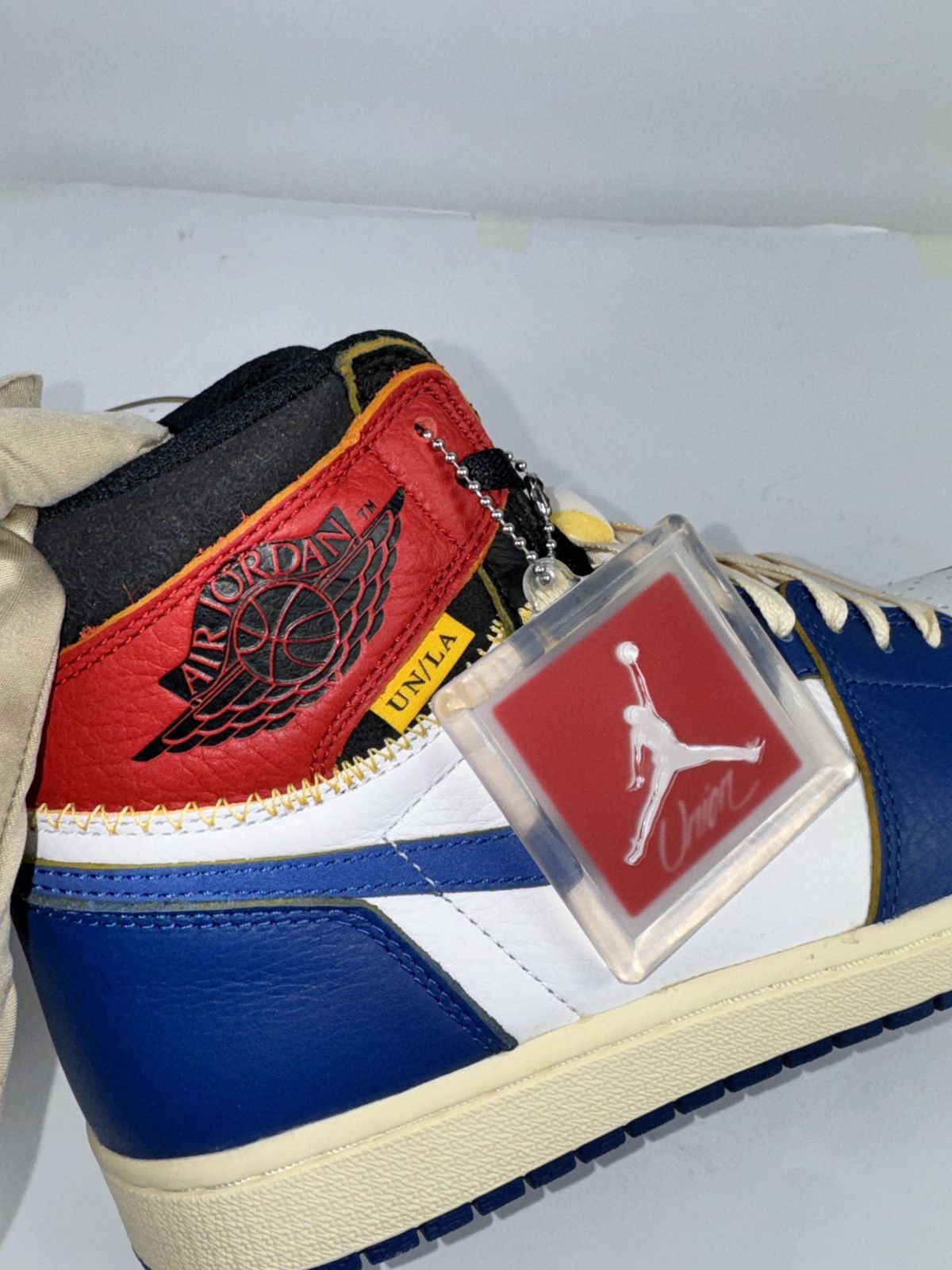 Jordan Brand JORDAN 1 RETRO UNION LOS ANGELES STORM BLUE SNEAKERS Size US 9.5 / EU 42-43 - 7 Thumbnail