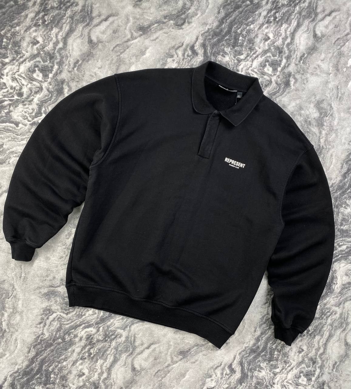 Represent Clo. NEW Represent Owners Club Long Sleeve Polo Sweatshirt Big Lo Size US L / EU 52-54 / 3 - 6 Thumbnail