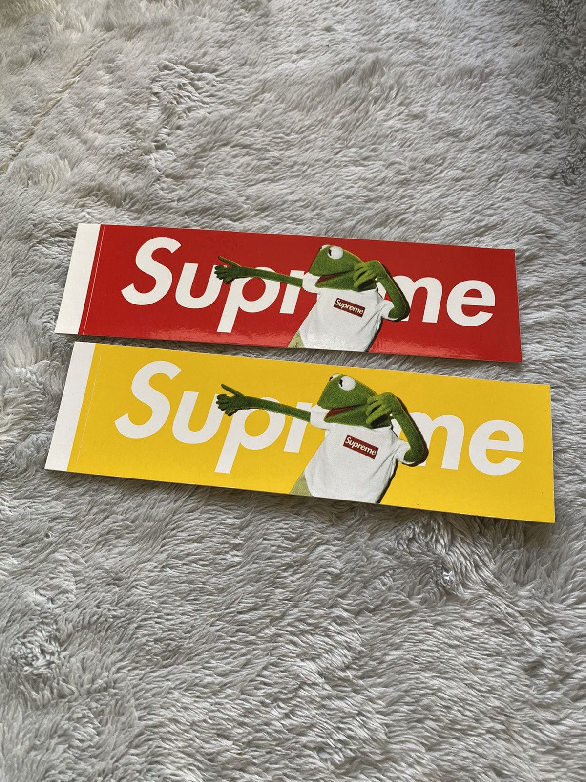 Supreme Kermit Box Logo Sticker | Grailed