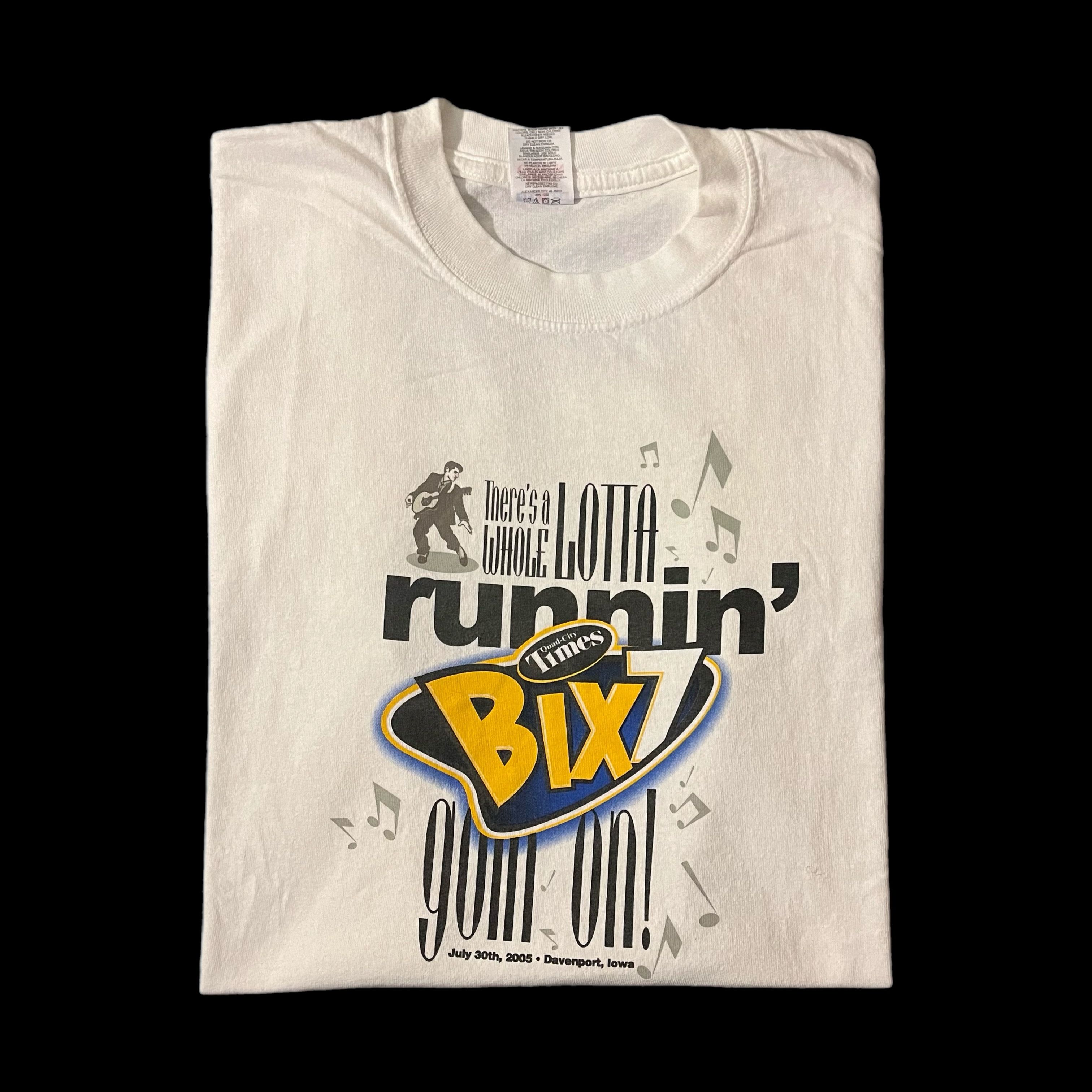Jerzees Year 2000s 00s Bix7 There’s a Whole Lotta’ Runnin’ Tee Size US L / EU 52-54 / 3 - 1 Thumbnail