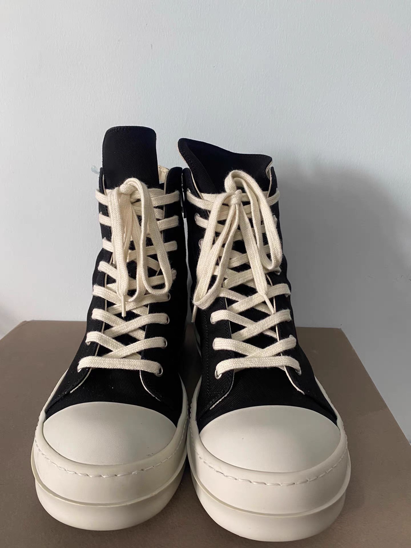 Rick Owens Rick Owens DRKSHDW satin low-top sneakers Size US 6.5 / EU 39-40 - 4 Thumbnail