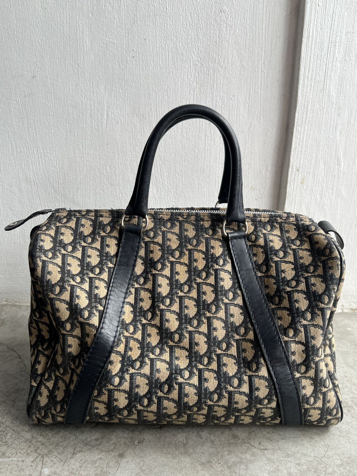 Dior Christian Dior - Oblique Trotter Mini Boston Bag Size ONE SIZE - 1 Thumbnail