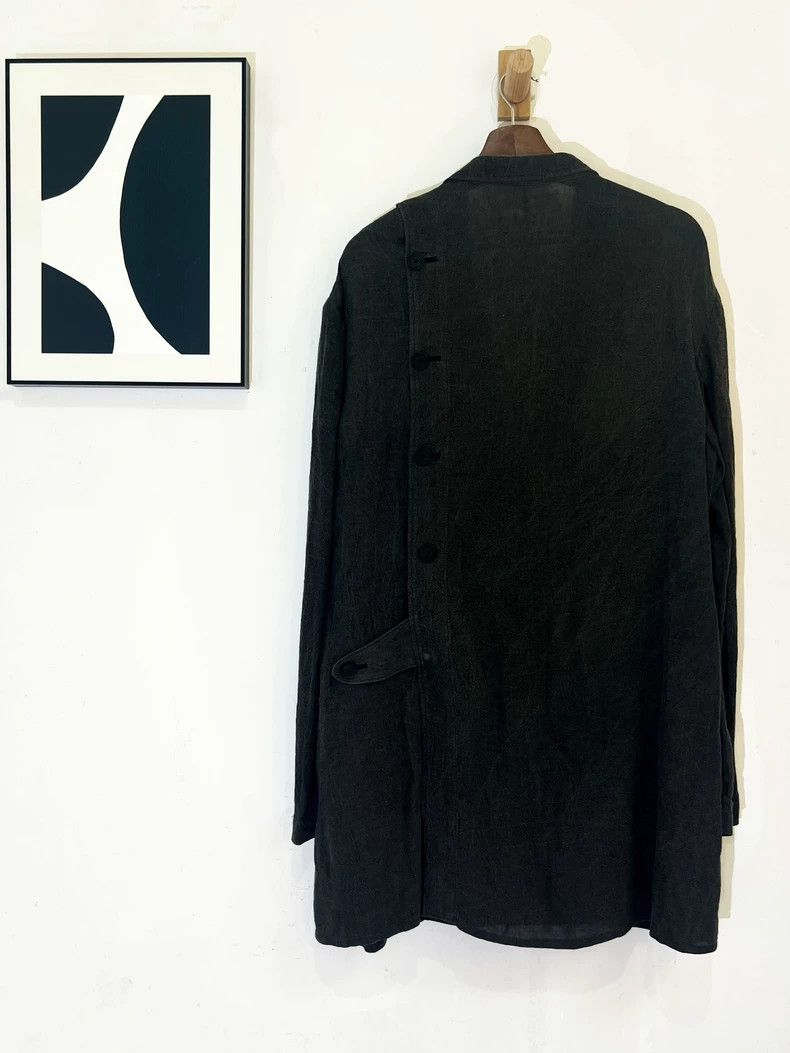 Yohji Yamamoto Yohji Yamamoto 21ss show linen jacket 2504-Nextarrow Size US M / EU 48-50 / 2 - 2 Thumbnail