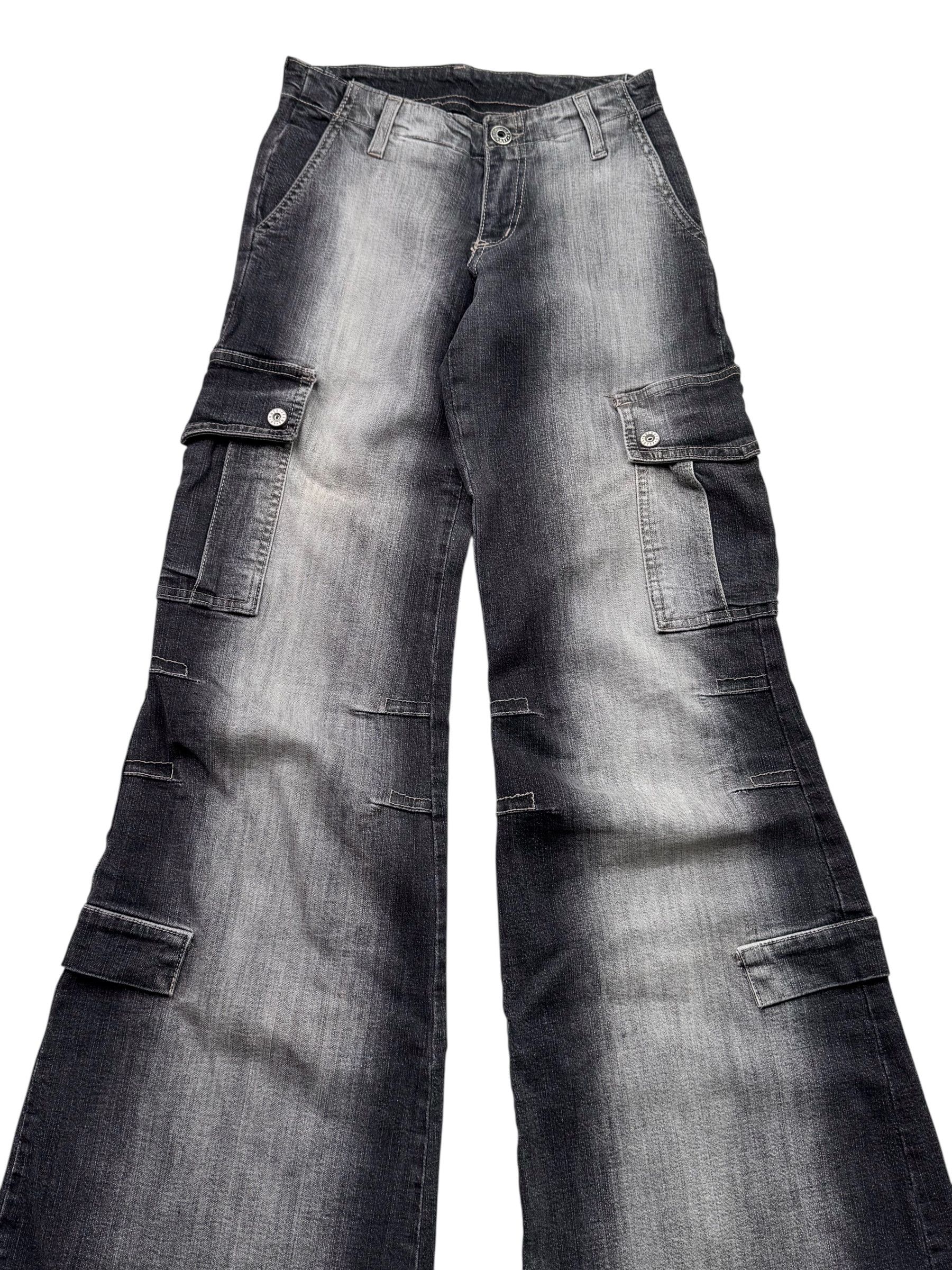Vintage Vintage Super Flare Jeans W454 Size 25" / US 0 / IT 36 - 2 Thumbnail
