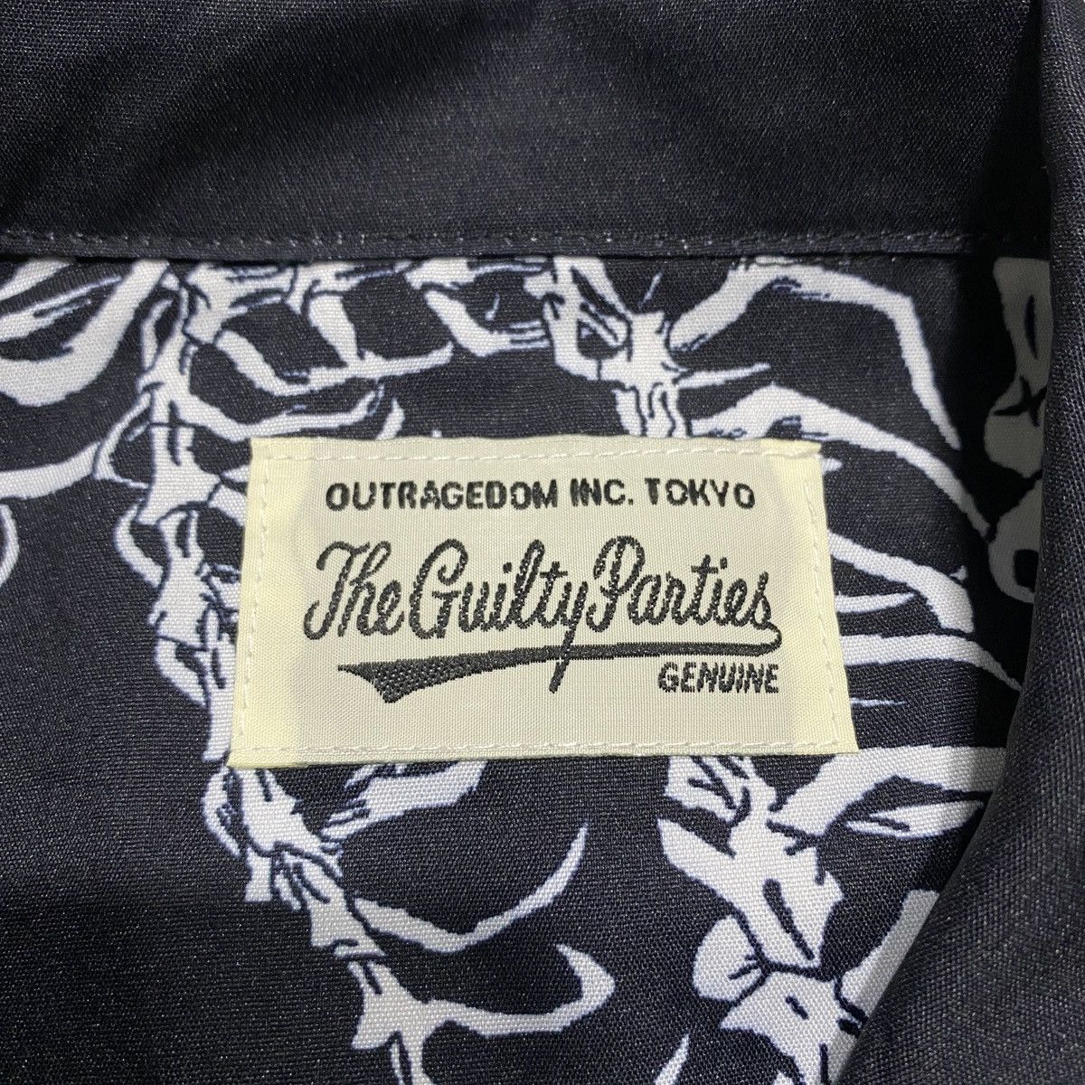Wacko Maria Guilty Parties Skeleton Dragon Shirt Size US M / EU 48-50 / 2 - 8 Thumbnail