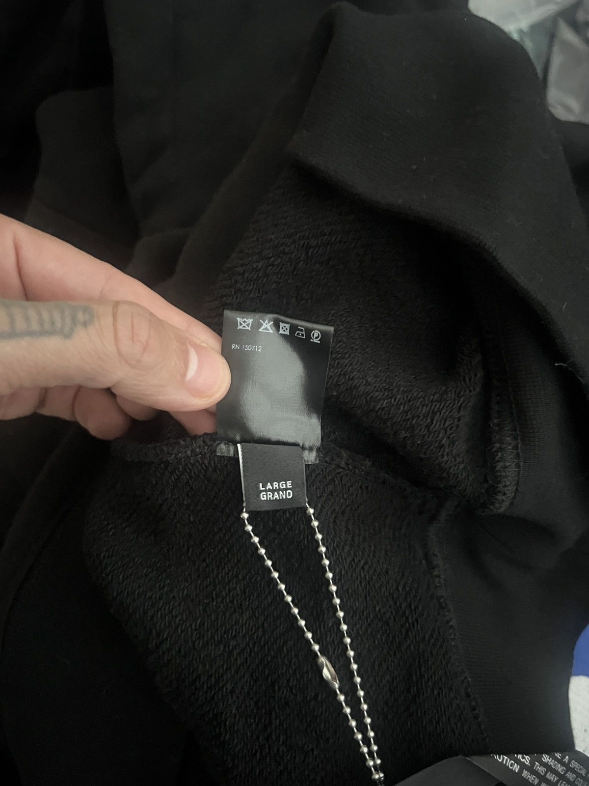 Amiri Amiri logo hoodie Size US M / EU 48-50 / 2 - 3 Thumbnail