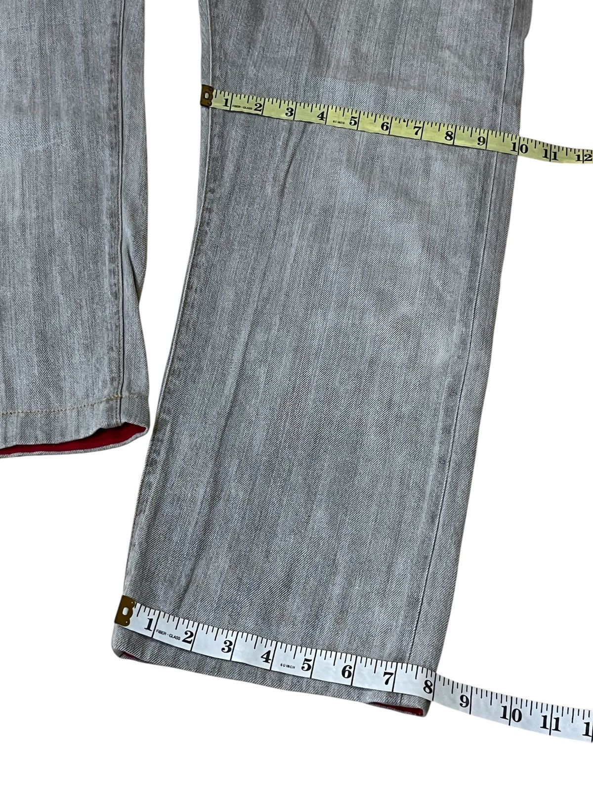 Kiton SICK🔥KITON NAPOLI GREY SELVEDGE JEANS. Size US 36 / EU 52 - 14 Thumbnail