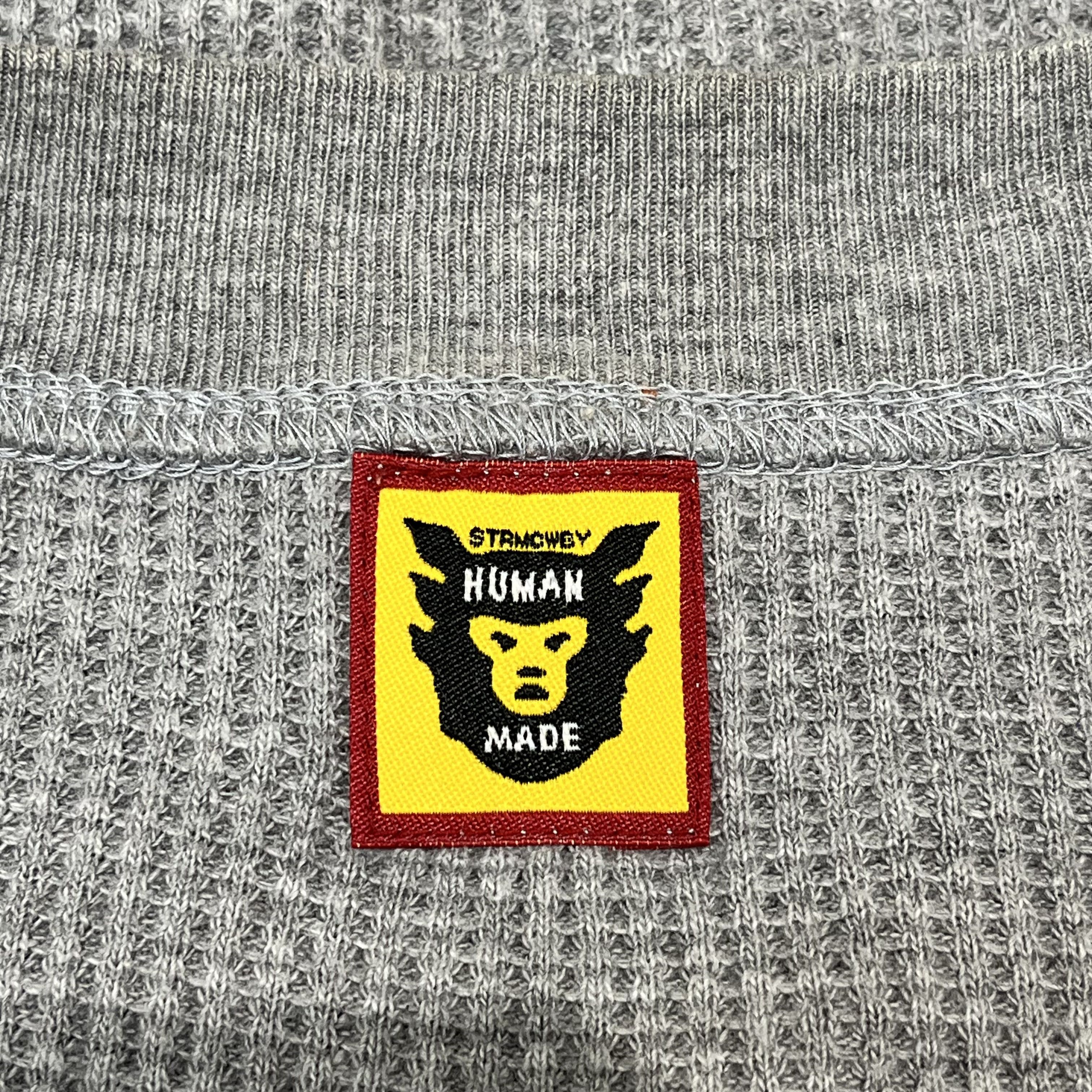 Human Made Human Made Thermal L/S T-Shirt Grey Size US S / EU 44-46 / 1 - 5 Thumbnail