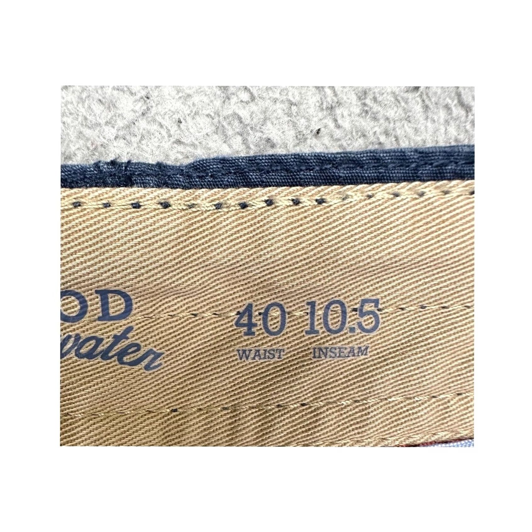 Izod Izod Saltwater Shorts Mens 40X10.5 Blue Cargo Ripstop Flat Front Pockets Outdoor Size US 40 / EU 56 - 4 Thumbnail