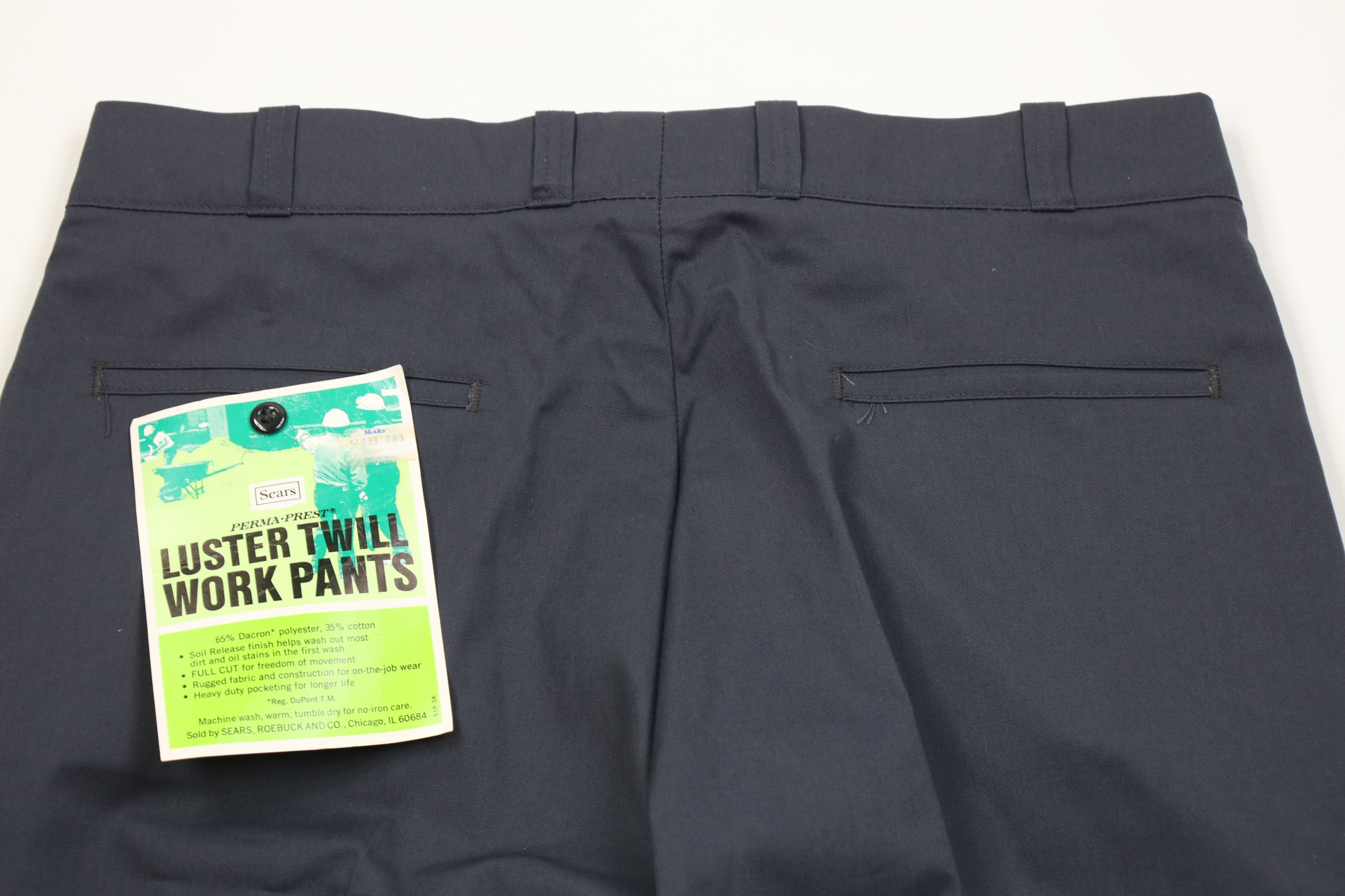 Vintage Deadstock Vintage 60s Chinos Work Pants Trousers Gray USA Size US 38 / EU 54 - 11 Thumbnail