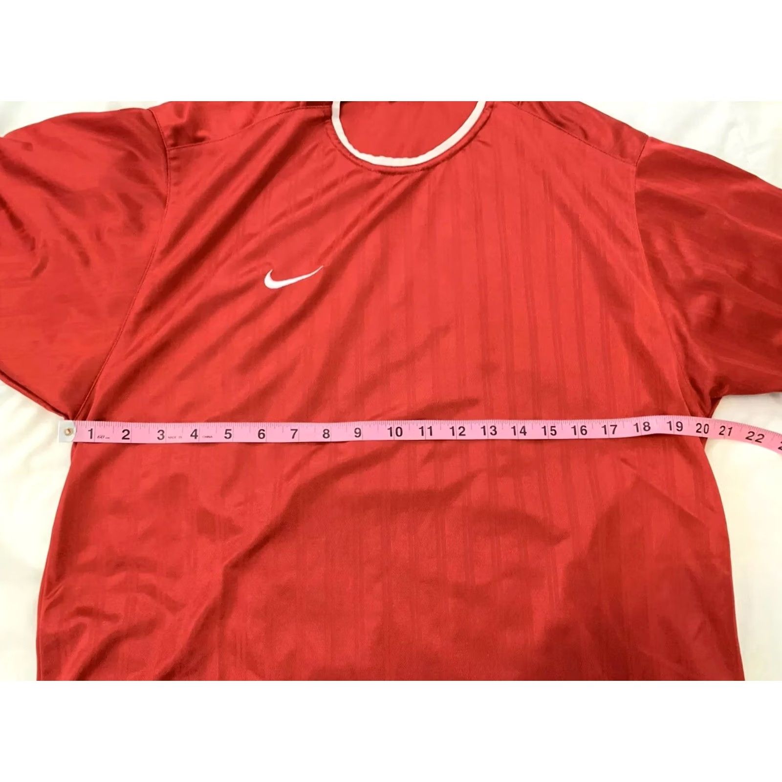 Nike VINTAGE Nike T-Shirt Short Sleeve Athletic Red Men's M Shirt Size US M / EU 48-50 / 2 - 6 Thumbnail