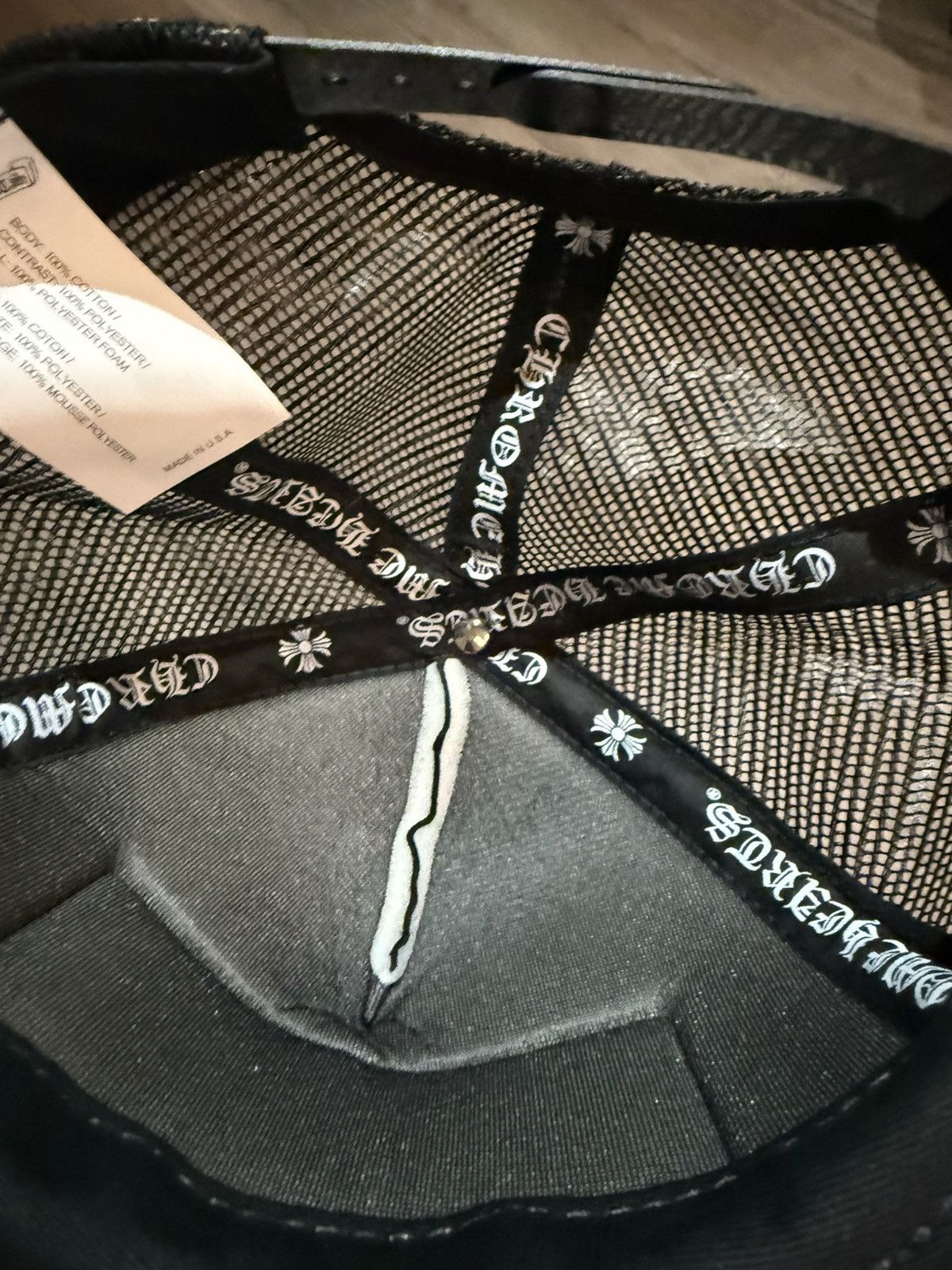 Chrome Hearts Chrome Hearts Vegas Trucker Size ONE SIZE - 3 Thumbnail