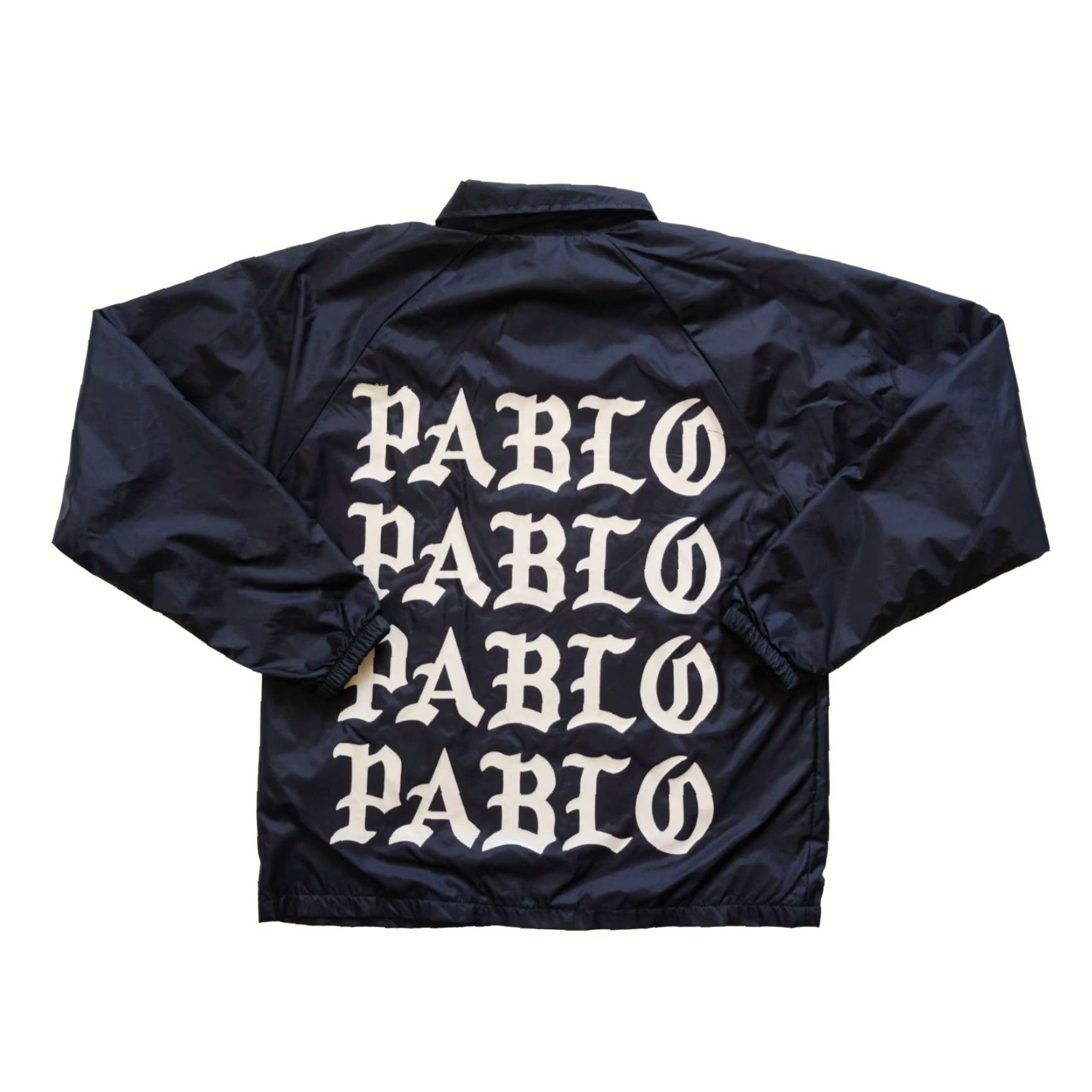 Yeezy KANYE WEST YE RAP MUSIC TOUR PAUBLO RAPPERS IN PARIS NYLON BLACK JACKET SZ S Size US S / EU 44-46 / 1 - 2 Thumbnail