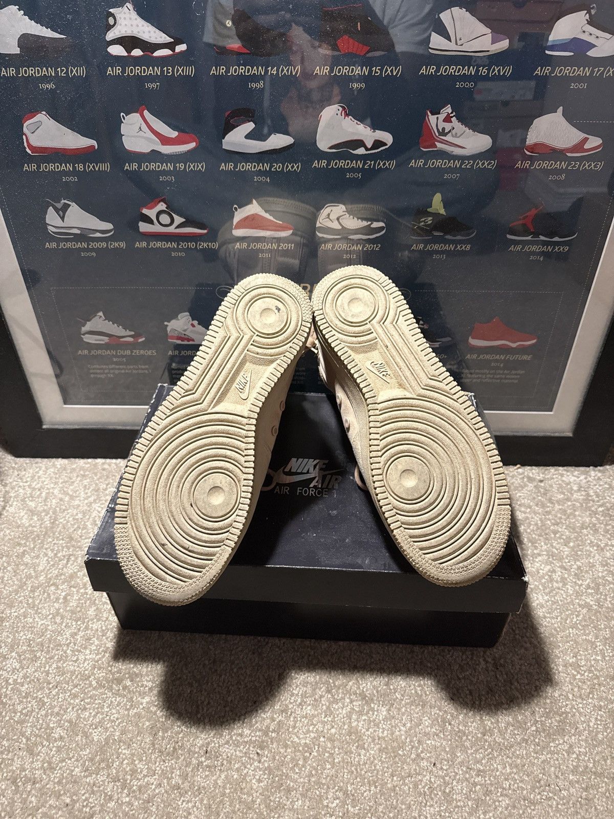 Nike Nike SF Air Force 1 Mid Particle Beige Size US 10 / IT 40 - 5 Thumbnail