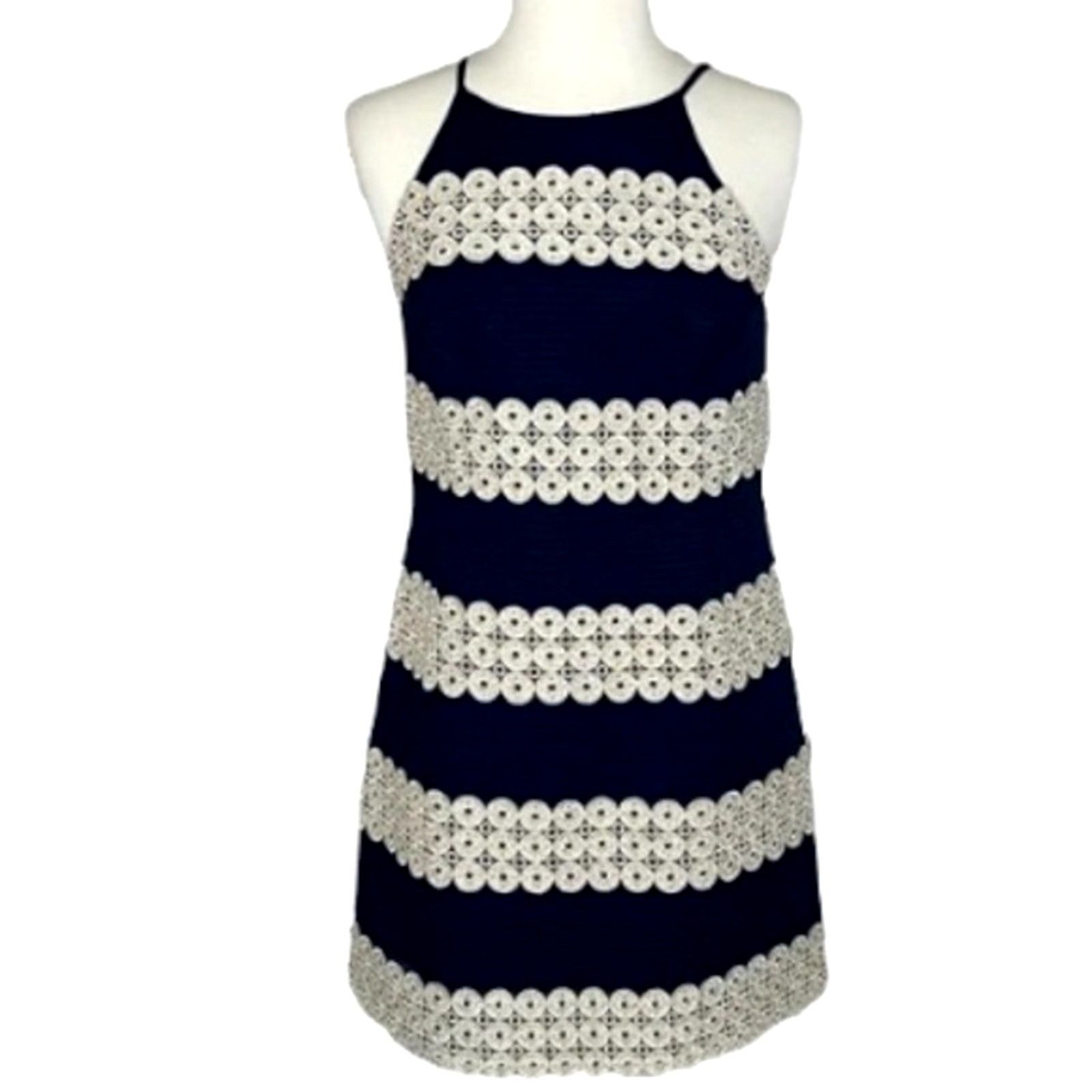 lilly pulitzer navy and gold dress Lilly Pulitzer main image 0