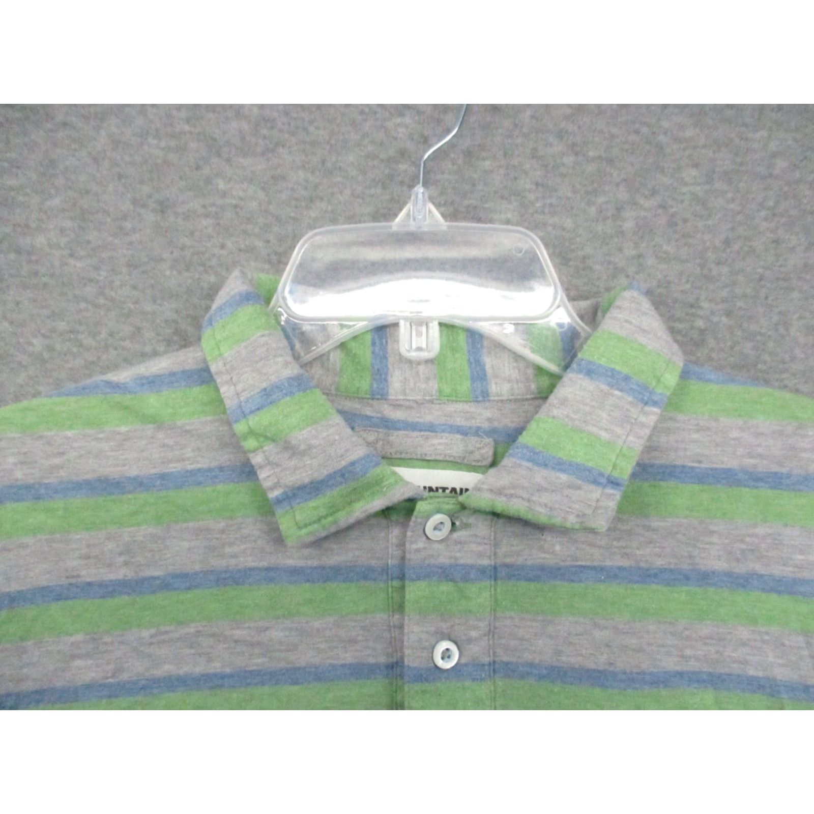 Mountain Khakis VINTAGE Mountain Khakis Jackson Hole Polo Shirt Mens Pocket Multi Stripe Medium Size US M / EU 48-50 / 2 - 4 Thumbnail