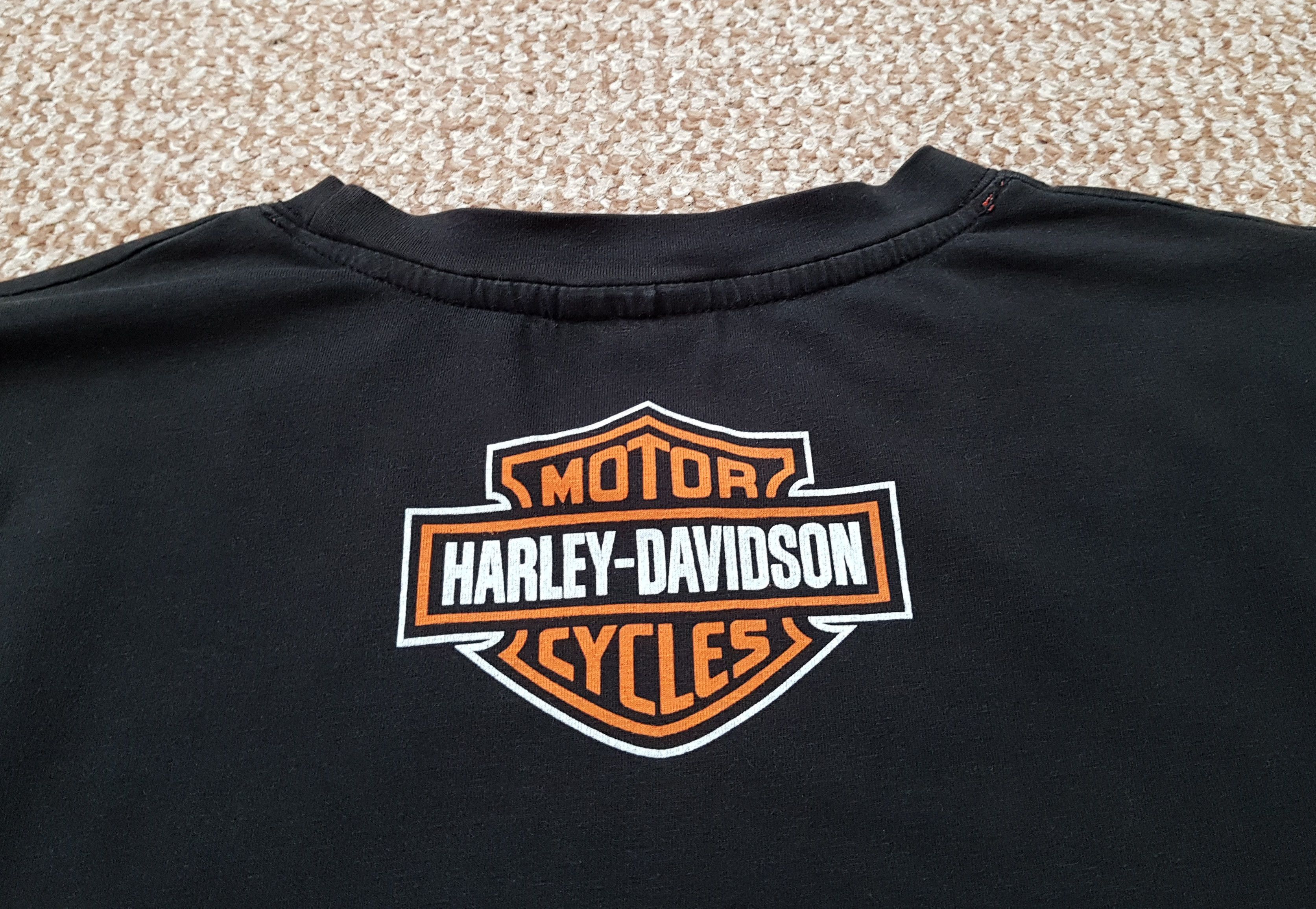 Harley Davidson Harley Davidson Vintage Clown Biker T Shirt made in USA Size US XL / EU 56 / 4 - 5 Thumbnail