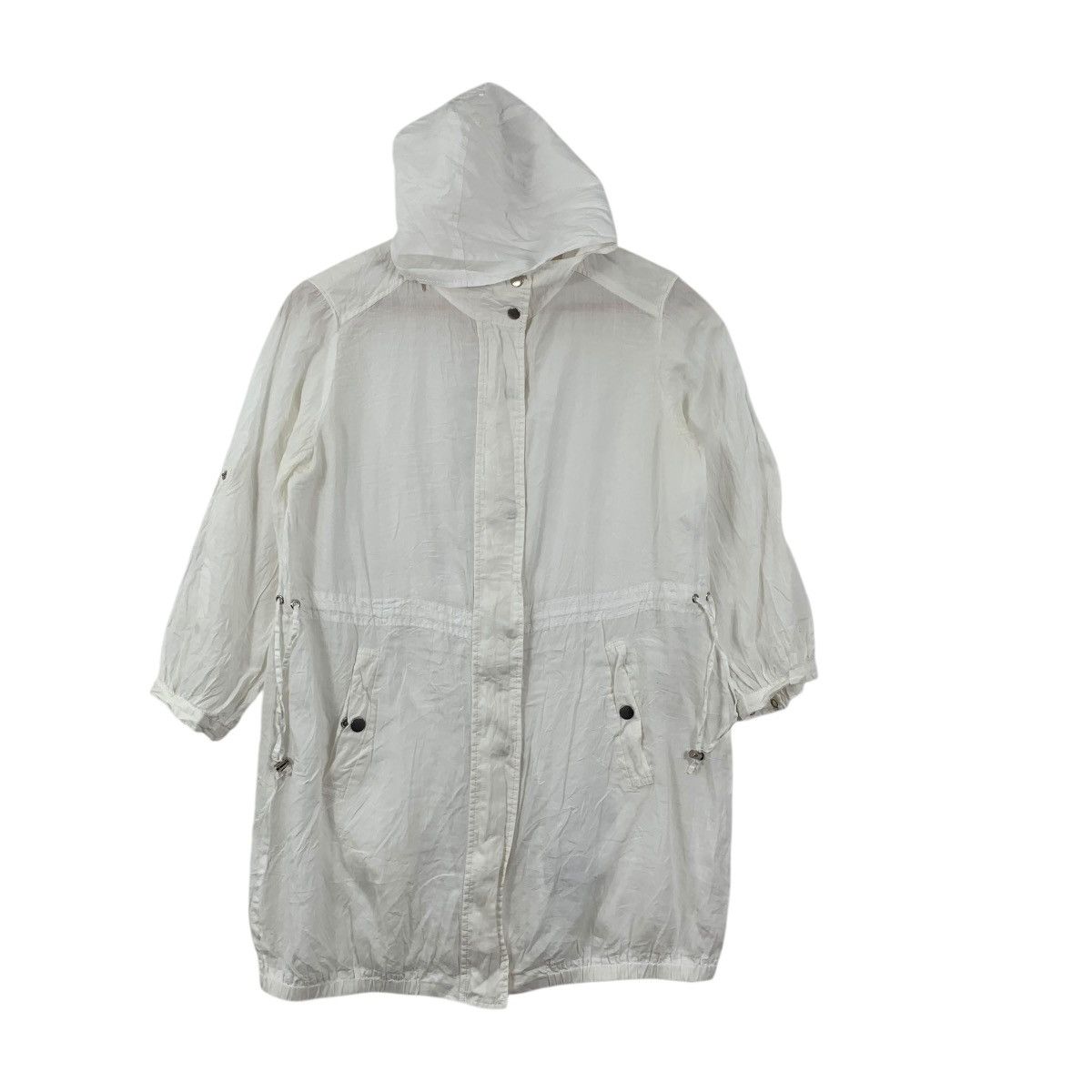 Vintage Vintage K.T LINO JAPAN Collection Linen Outdoor Jacket Size M / US 6-8 / IT 42-44 - 3 Thumbnail