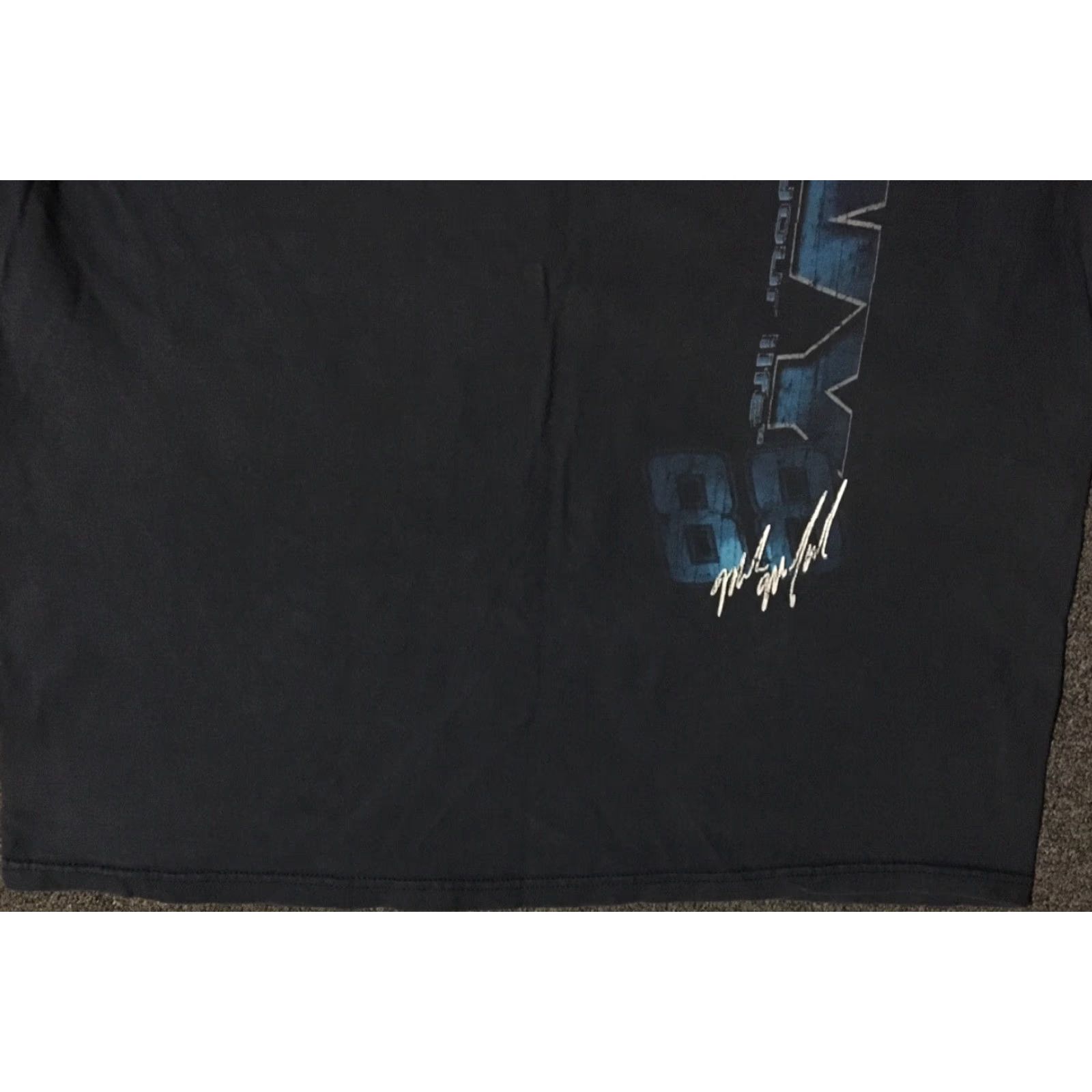 Chase Authentics VINTAGE NASCAR Mark McFarland Faded Shirt L Driving Racing Navy Army Grunge 90s AOP Shirt Mens Blue 90s NASCAR Size US L / EU 52-54 / 3 - 5 Thumbnail