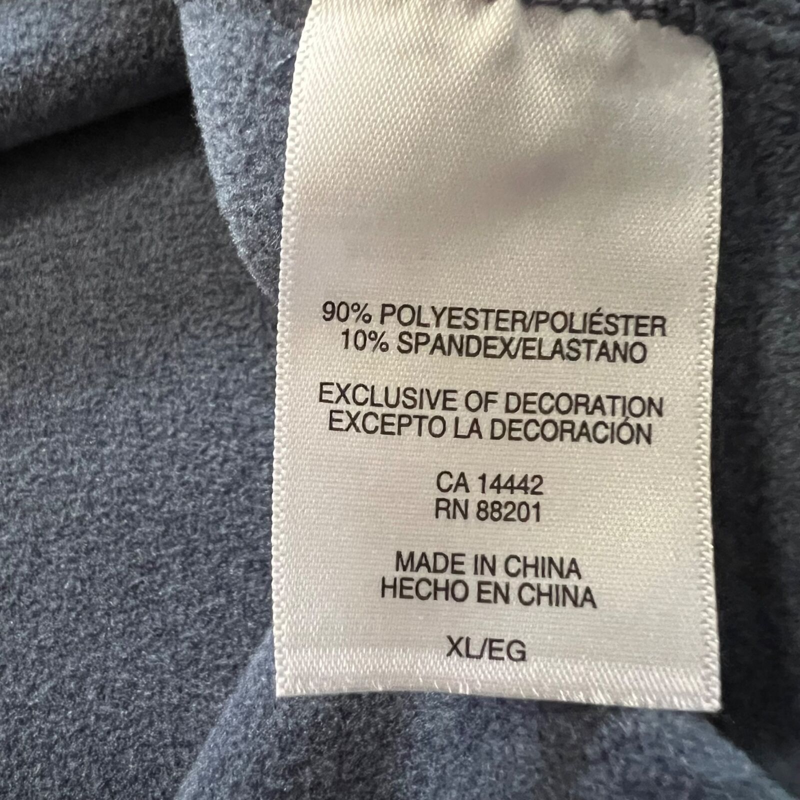 Other Mondetta Outdoor Project Fleece Quarter Zip Long Sleeves Size US XL / EU 56 / 4 - 7 Thumbnail