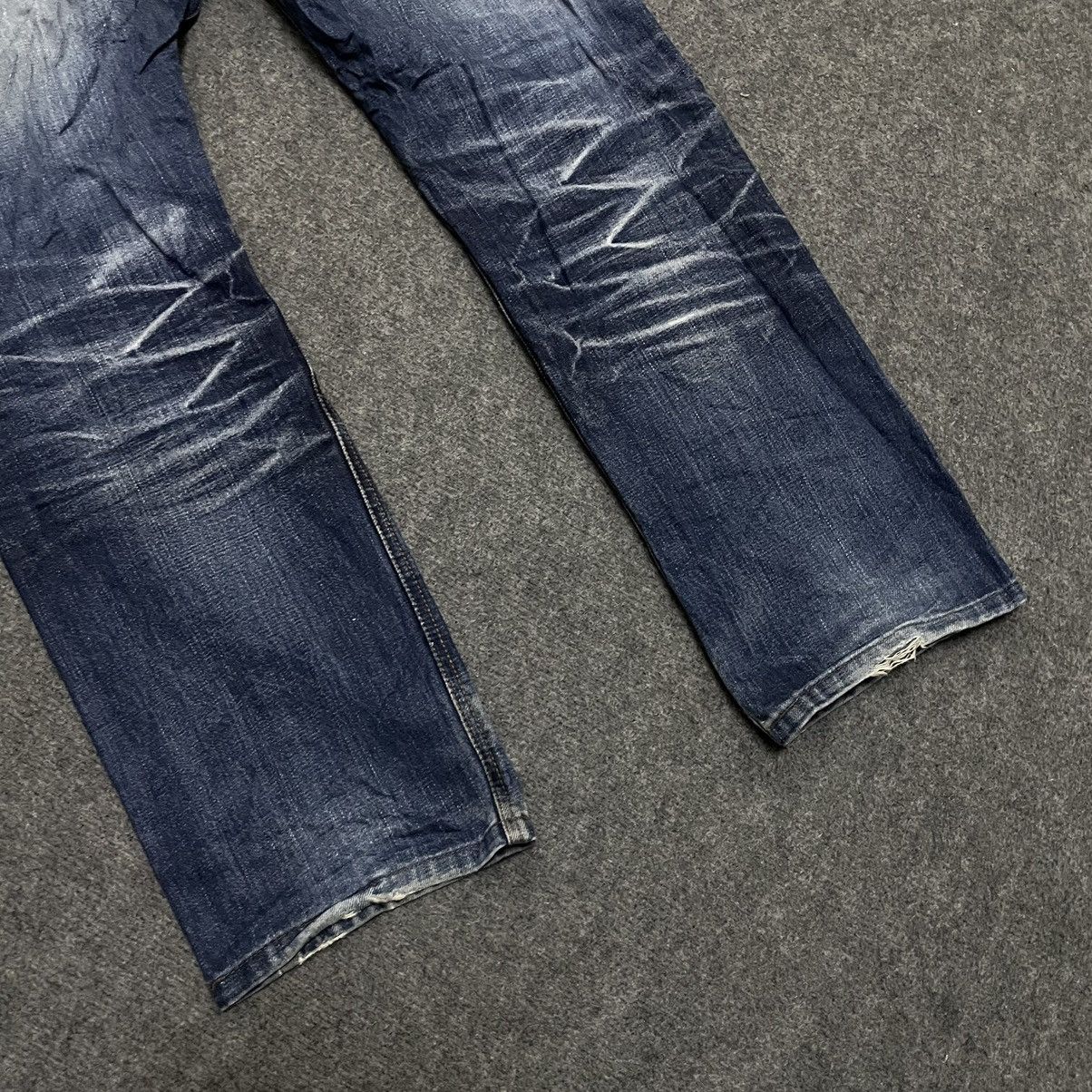 Russell Athletic × Vintage Vintage Russell Athletic Selvedge Denim Distressed Size US 36 / EU 52 - 8 Thumbnail