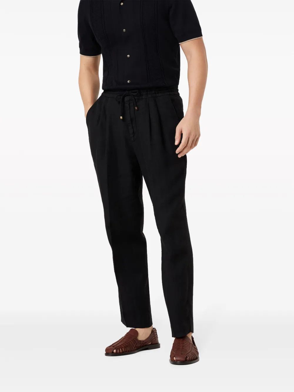 Brunello Cucinelli Dyed Pants in Black Size US 36 / EU 52 - 1 Thumbnail