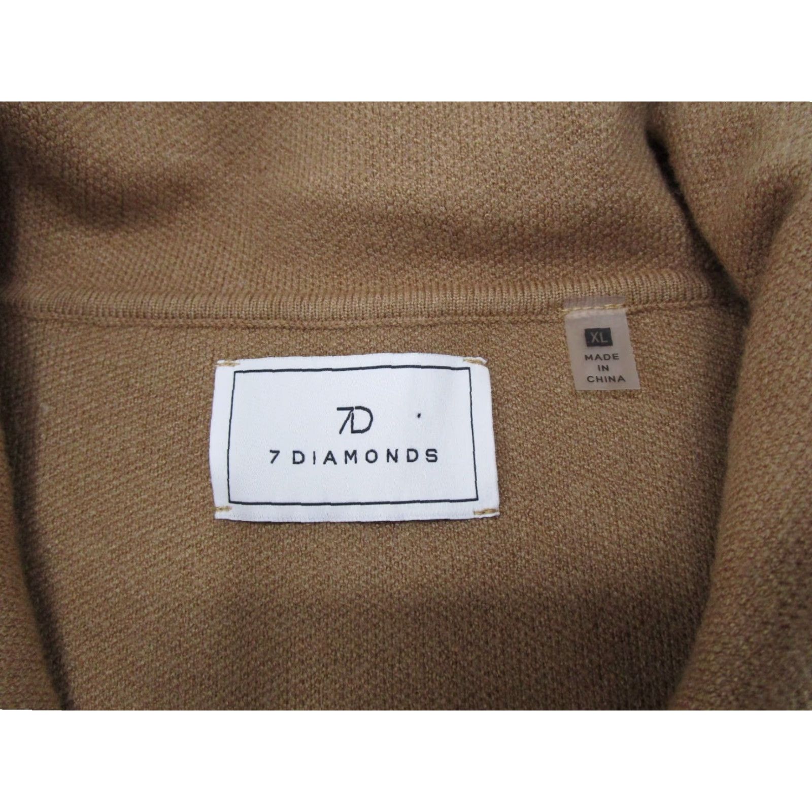 Vintage 7 Diamonds Beige Breckenridge Cardigan Sweater Mens XL New Size US XL / EU 56 / 4 - 4 Thumbnail