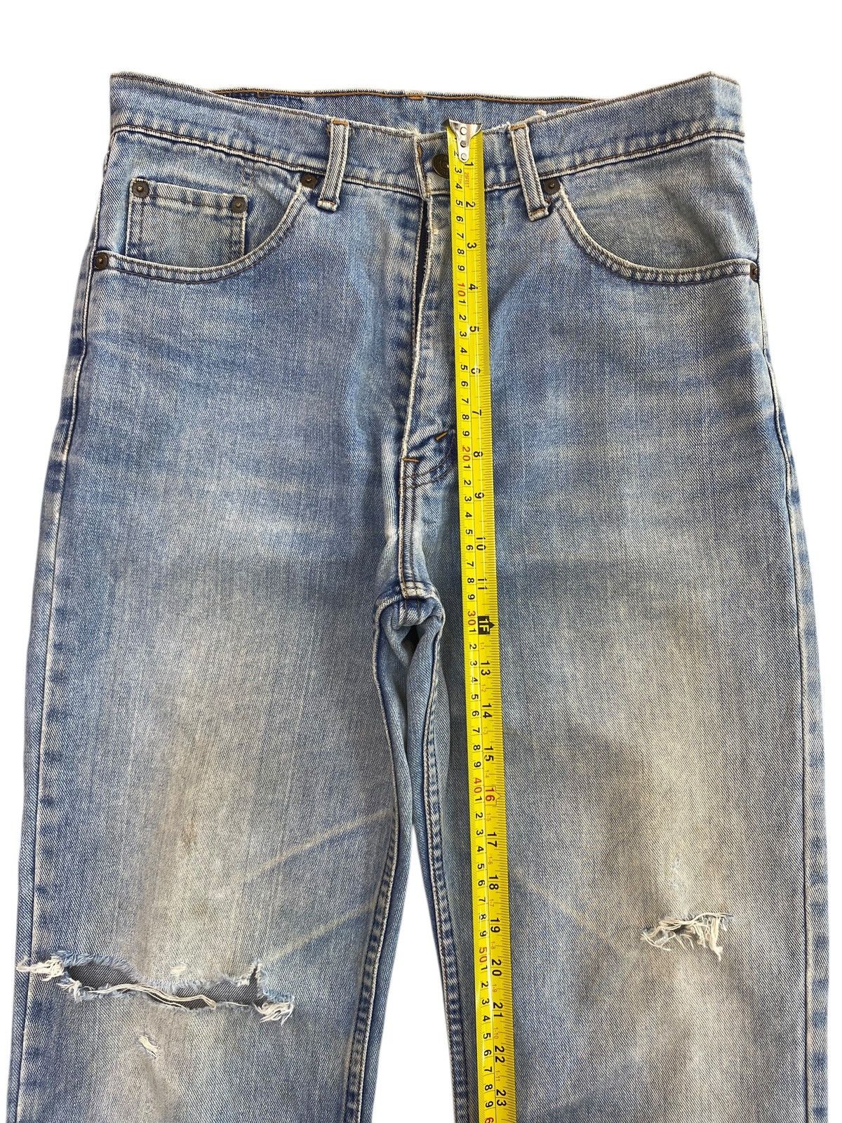 Levi's Levi’s Whiskers Ripped Style Loose Jeans Size US 30 / EU 46 - 6 Thumbnail