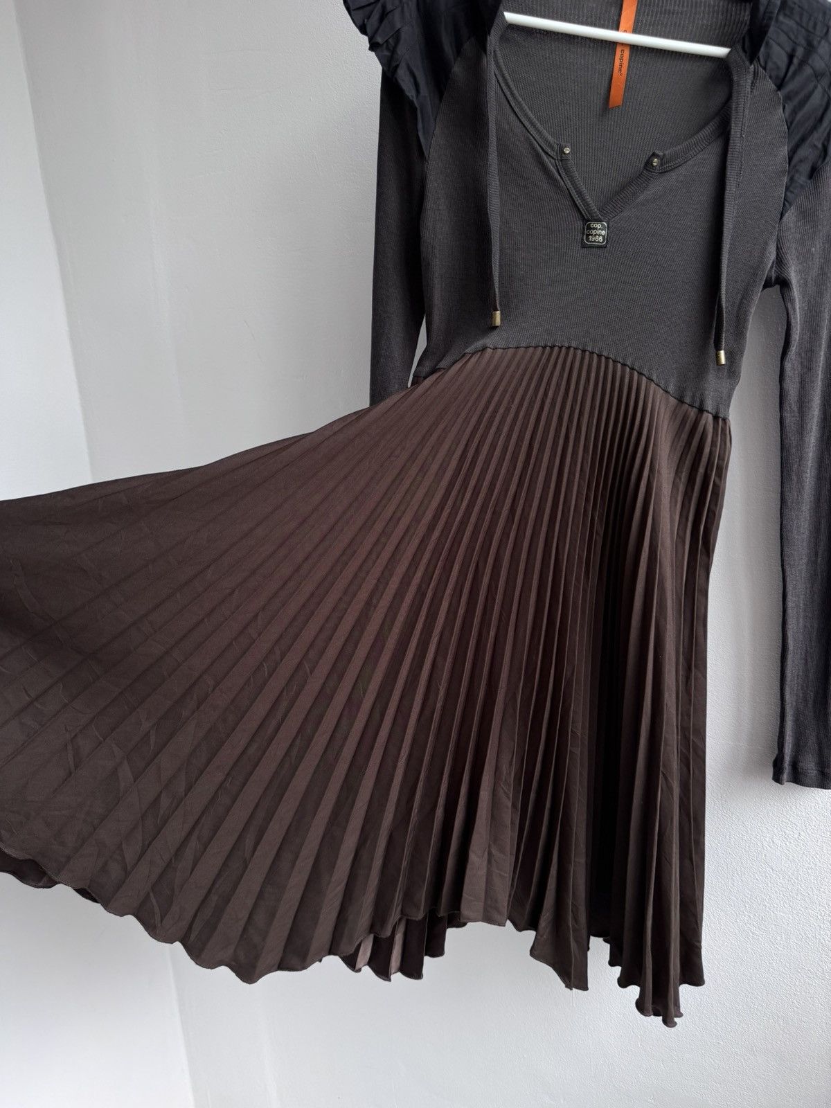 Cop Copine Vintage 00s Cop Copine Avant Garde Dress Y2K Size S RARE 90s Size S / US 4 / IT 40 - 4 Thumbnail