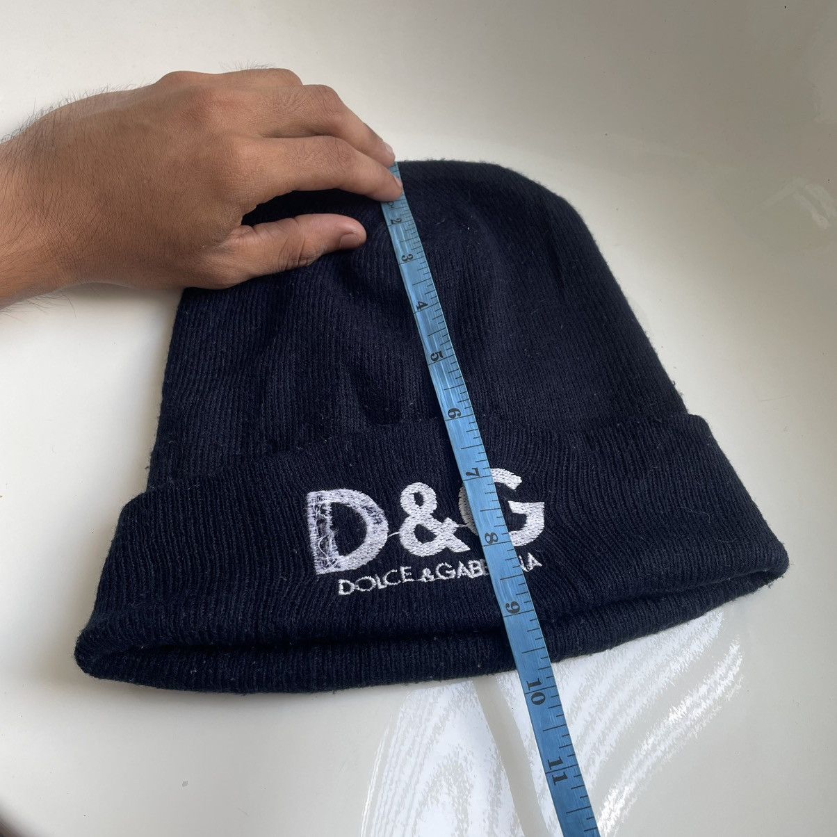 Dolce & Gabbana Dolce & Gabbana Embroidered Logo Beanie Size ONE SIZE - 6 Thumbnail