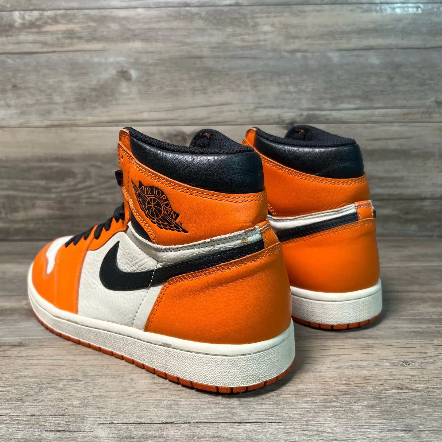 Nike Air Jordan 1 White Shattered Backboard 42.5 9.7/10 Size US 9.5 / EU 42-43 - 4 Thumbnail