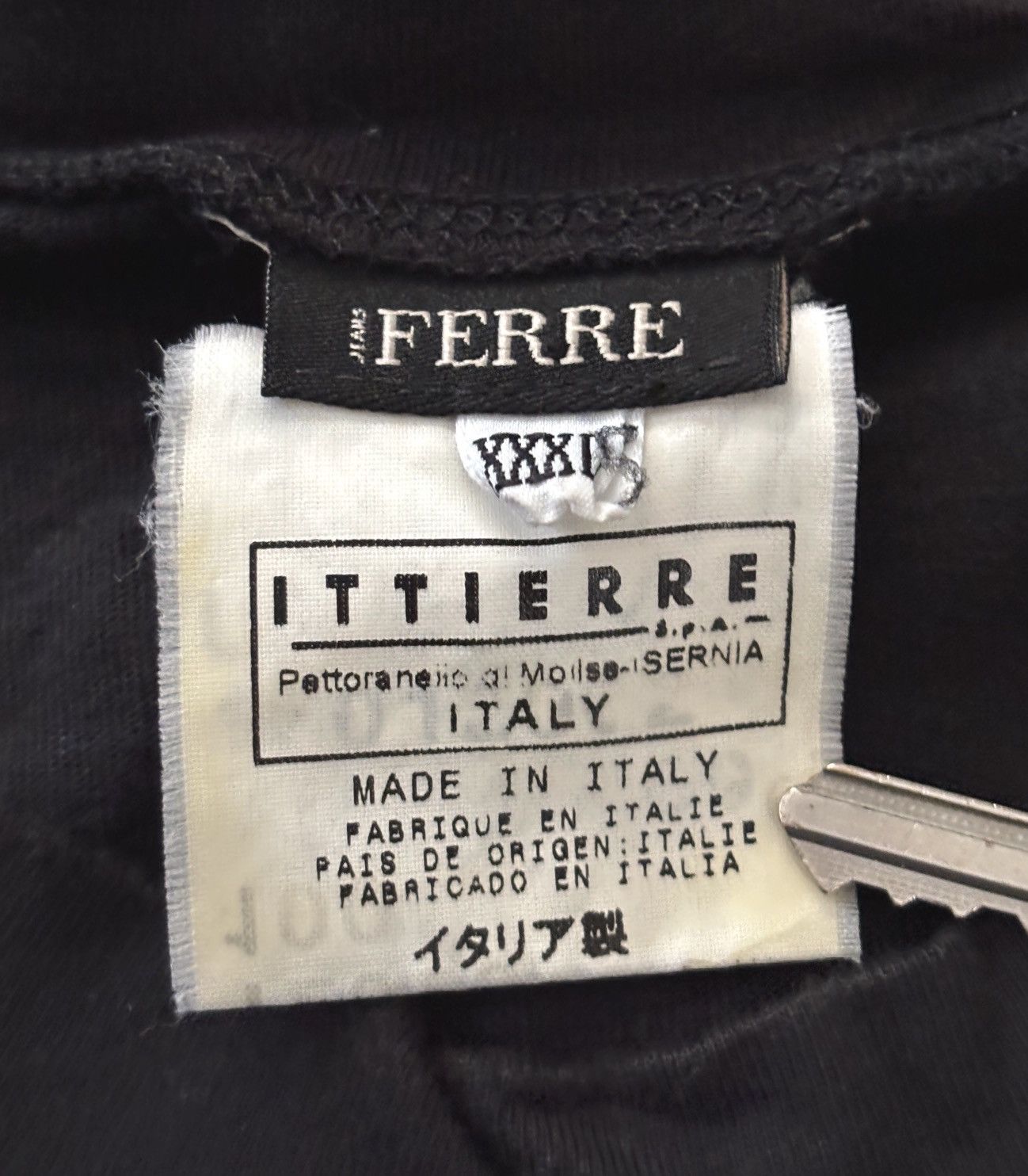 Gianfranco Ferre Rare design Ferre Jeans men tshirt Size US L / EU 52-54 / 3 - 3 Thumbnail