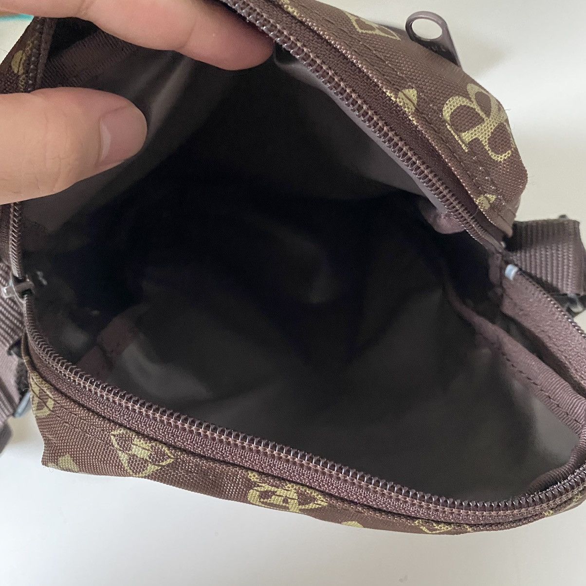 Beams Plus Stussy Monogram Inspired Beams Japan Monogram Sling Bag Size ONE SIZE - 6 Thumbnail