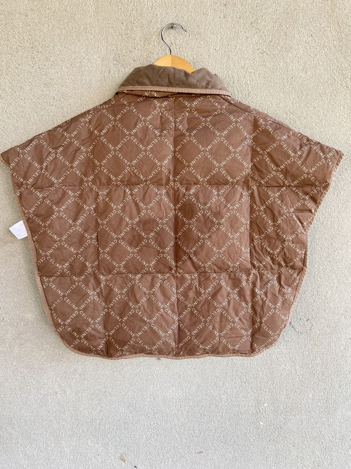 Celine Vintage Celine monogram poncho Size US M / EU 48-50 / 2 - 2 Thumbnail