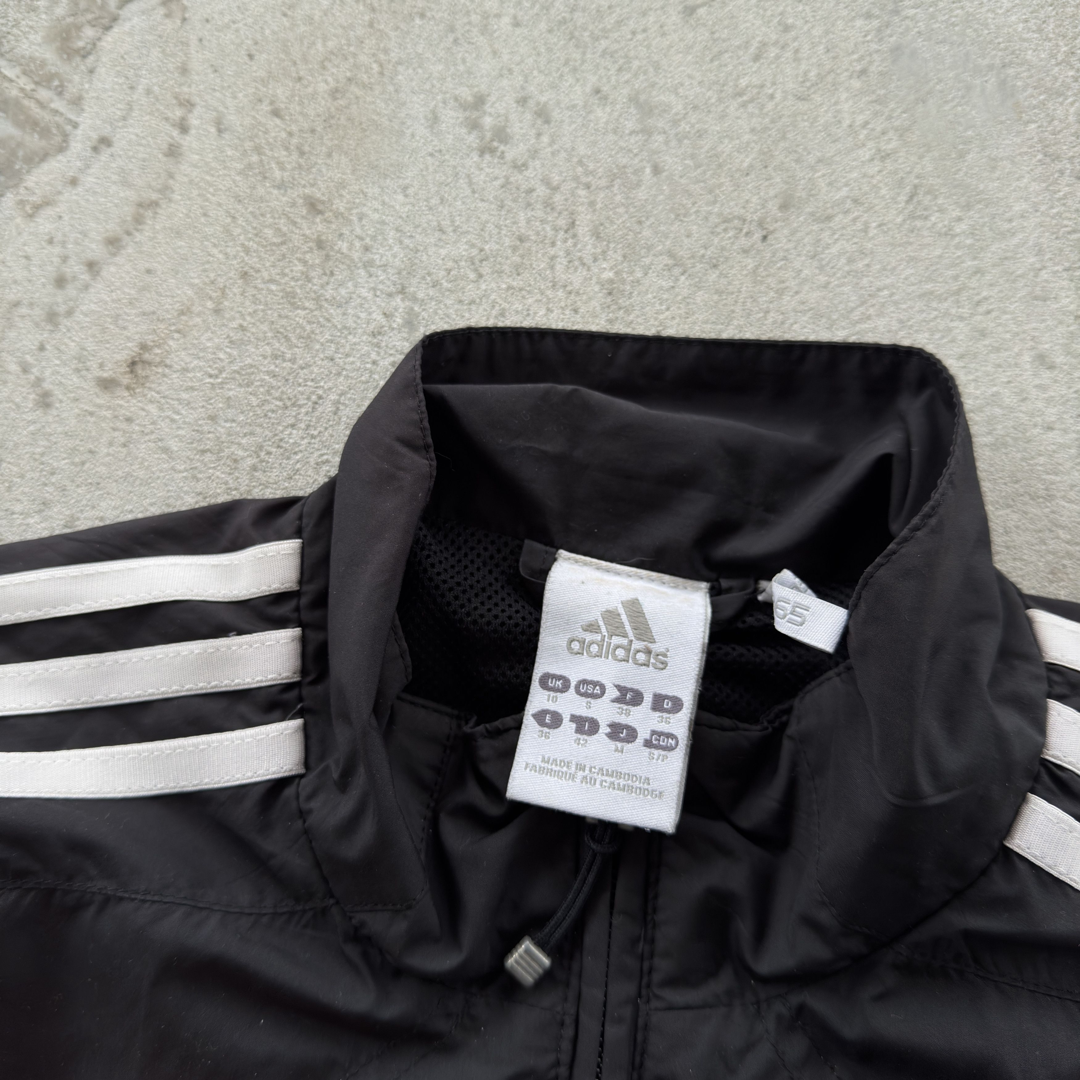 Adidas Vintage 00s Adidas Nylon Track Jacket Size S / US 4 / IT 40 - 5 Thumbnail