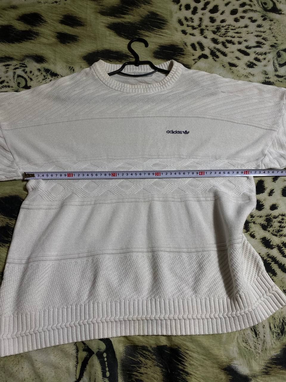 Adidas × Vintage Vintage Adidas 90s Knit Sweater Jumper Size US M / EU 48-50 / 2 - 18 Thumbnail