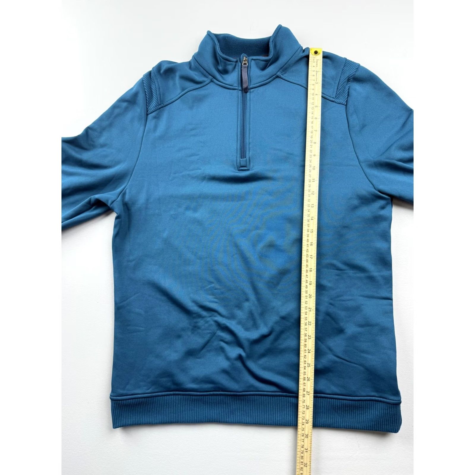 Under Armour Under Armour MTN Pullover Mens XL Blue Fleece 1/4 Zip Hiking Top Size US XL / EU 56 / 4 - 4 Thumbnail