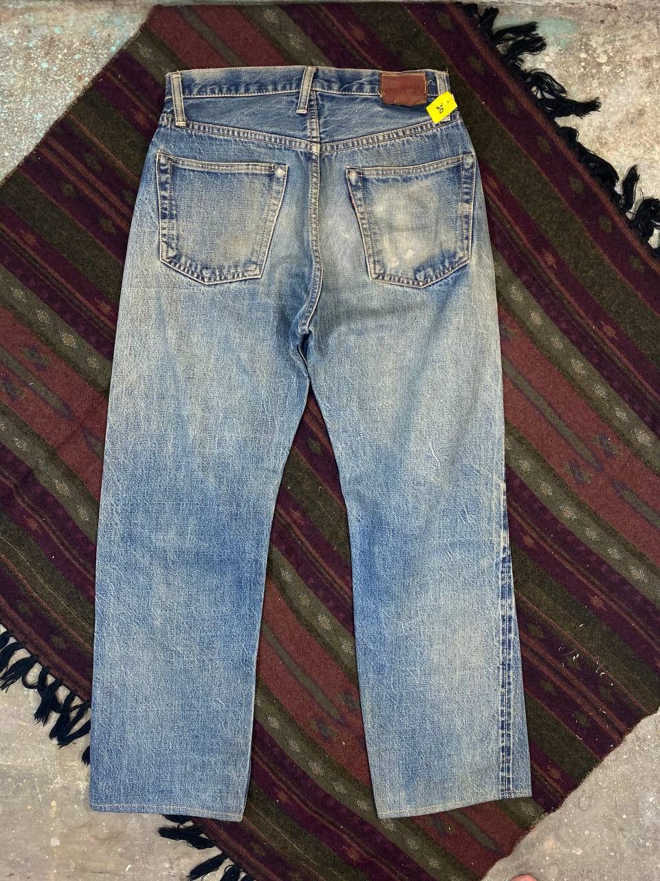 Denime vintage denime shashiko selvedge denim nice design Size US 30 / EU 46 - 3 Thumbnail