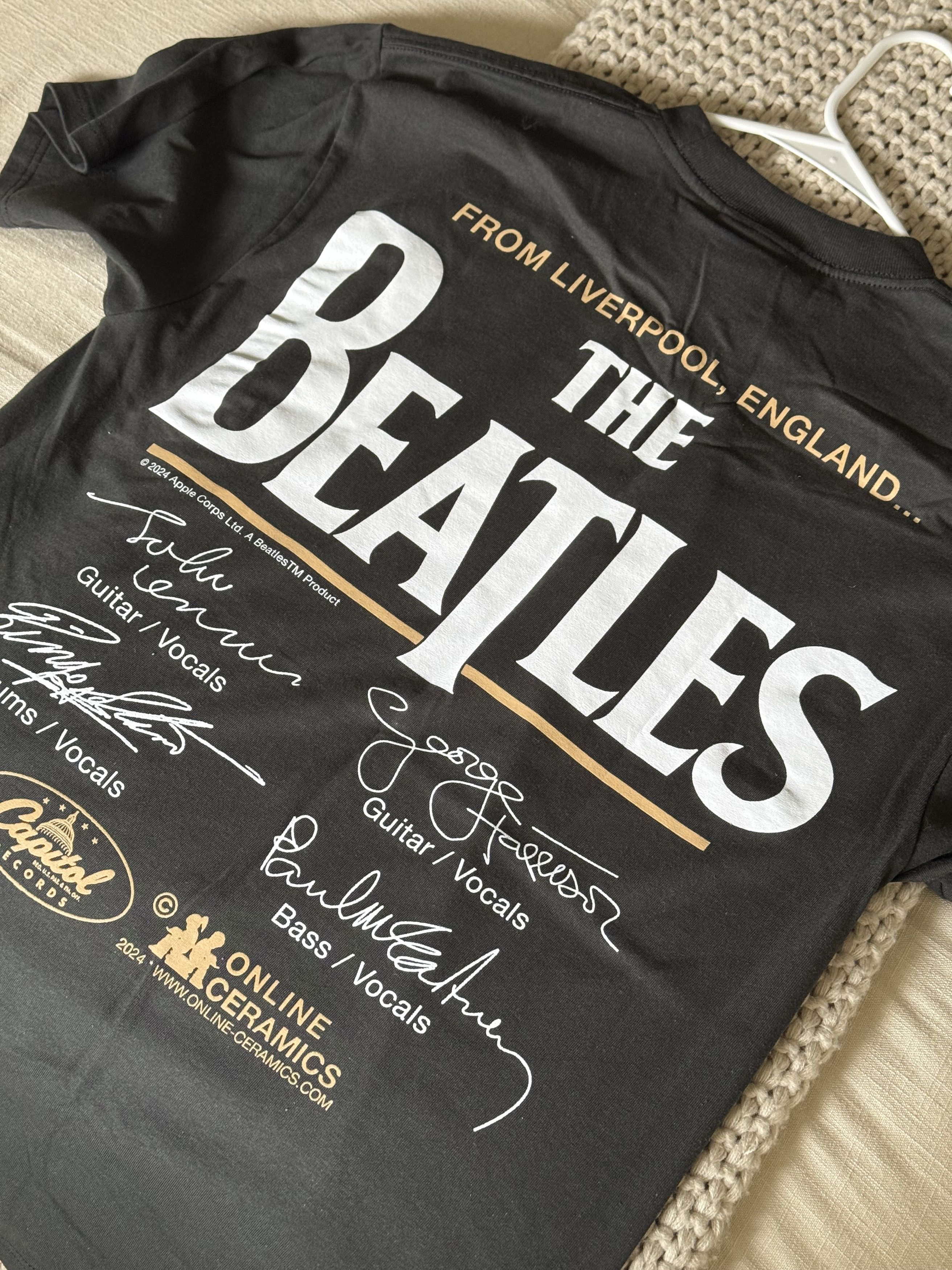 ビートルズ online ceramics Tシャツ新品 The Beatles