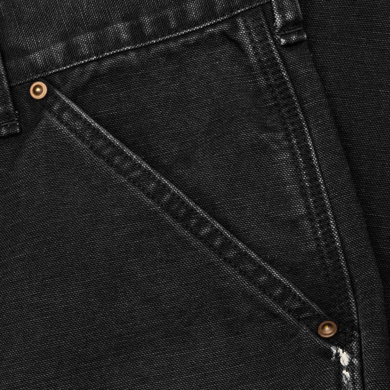 Saint Michael o1mle0326 Double Denim Knee Pants in Black Size US 32 / EU 48 - 5 Thumbnail