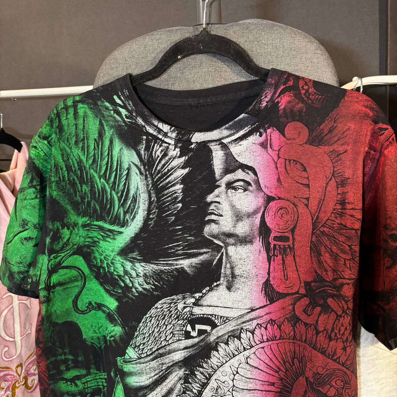 Other Mexican Aztec Warrior T-shirt Size:XS Size US XS / EU 42 / 0 - 4 Thumbnail