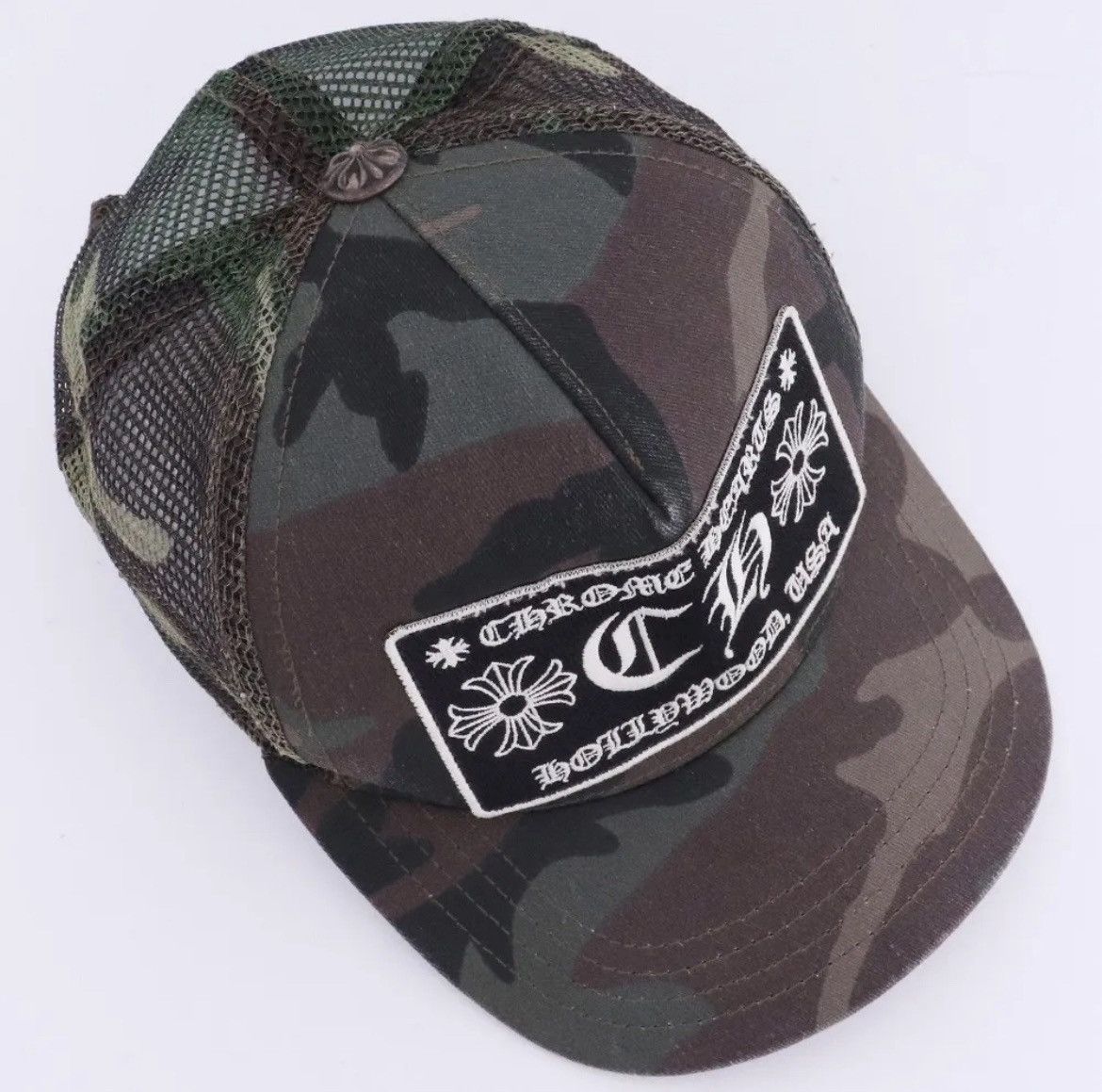 Chrome Hearts 90s Chrome Hearts Camo Hat Size ONE SIZE - 5 Thumbnail