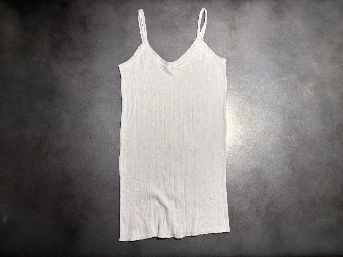 Vintage Y2K Vintage Tank Top Ribbed Thrashed 90s 2000s Sleeveless T Size S / US 4 / IT 40 - 11 Thumbnail