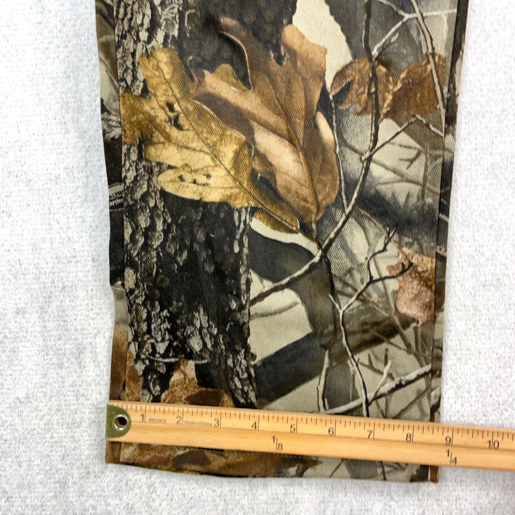 Wrangler VINTAGE Wrangler Camo Jeans Men 36x34 Realtree Hardwood Baggy Y2K Pro Gear Denim Jeans Regular Brown Camouflage 90s Pattern Mens Size US 36 / EU 52 - 6 Thumbnail