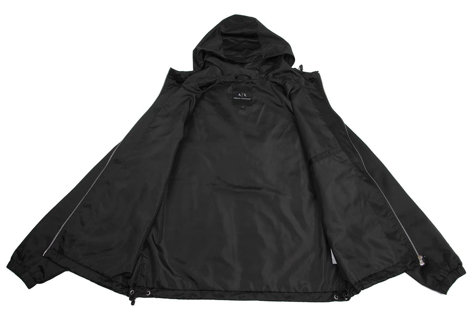 Armani Double Zip Windbreaker in Black Size M Size US XXS / EU 40 - 12 Thumbnail