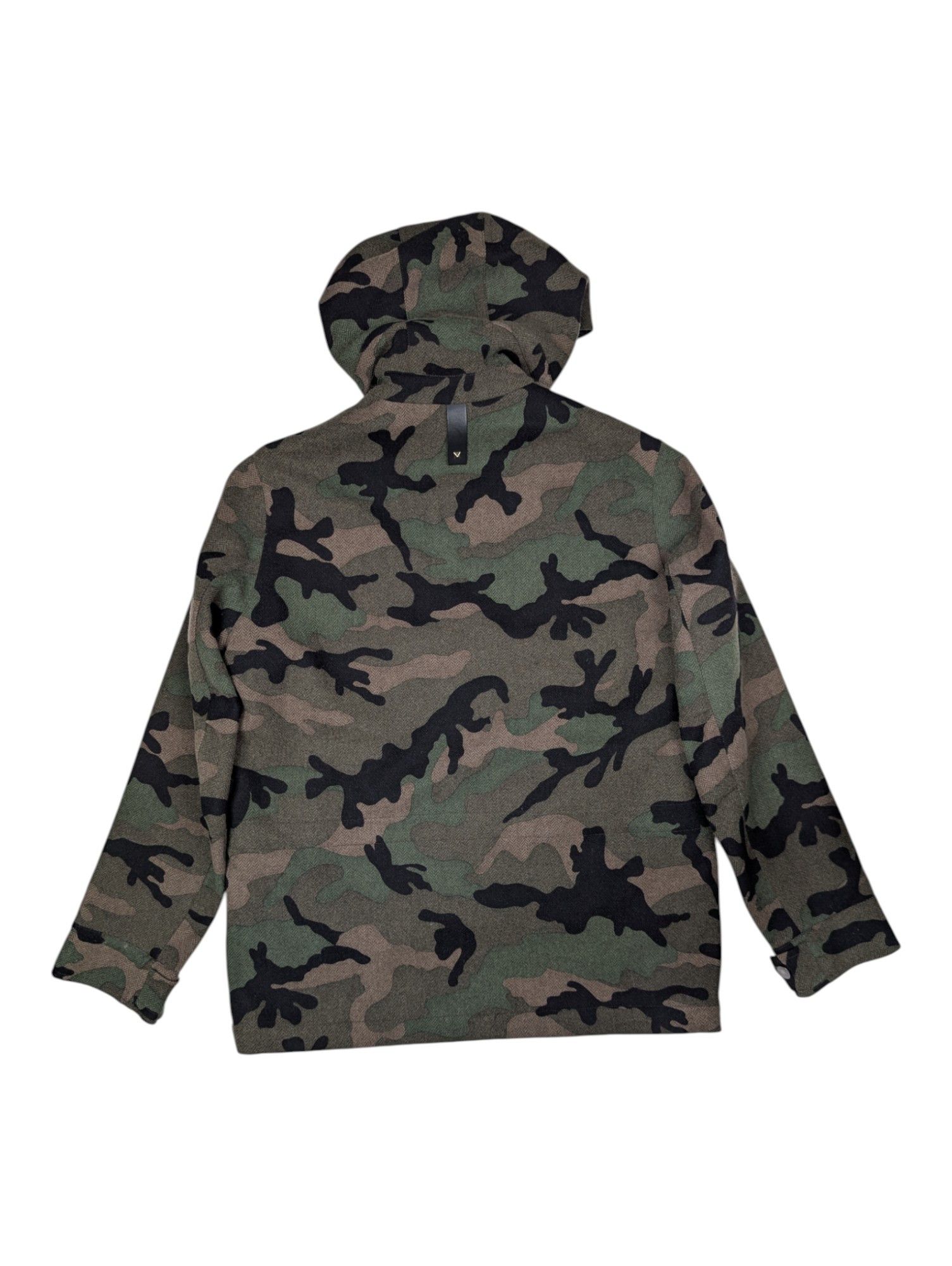 Valentino Green Camo Hooded Jacket Size US S / EU 44-46 / 1 - 2 Thumbnail